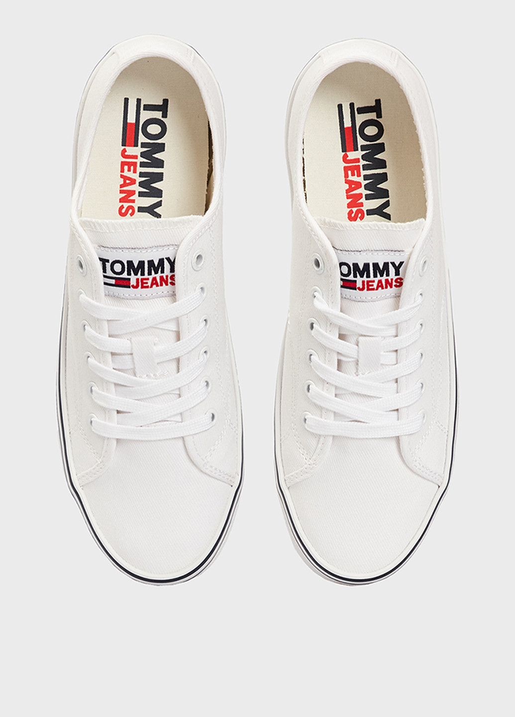 Белые кеды Tommy Jeans