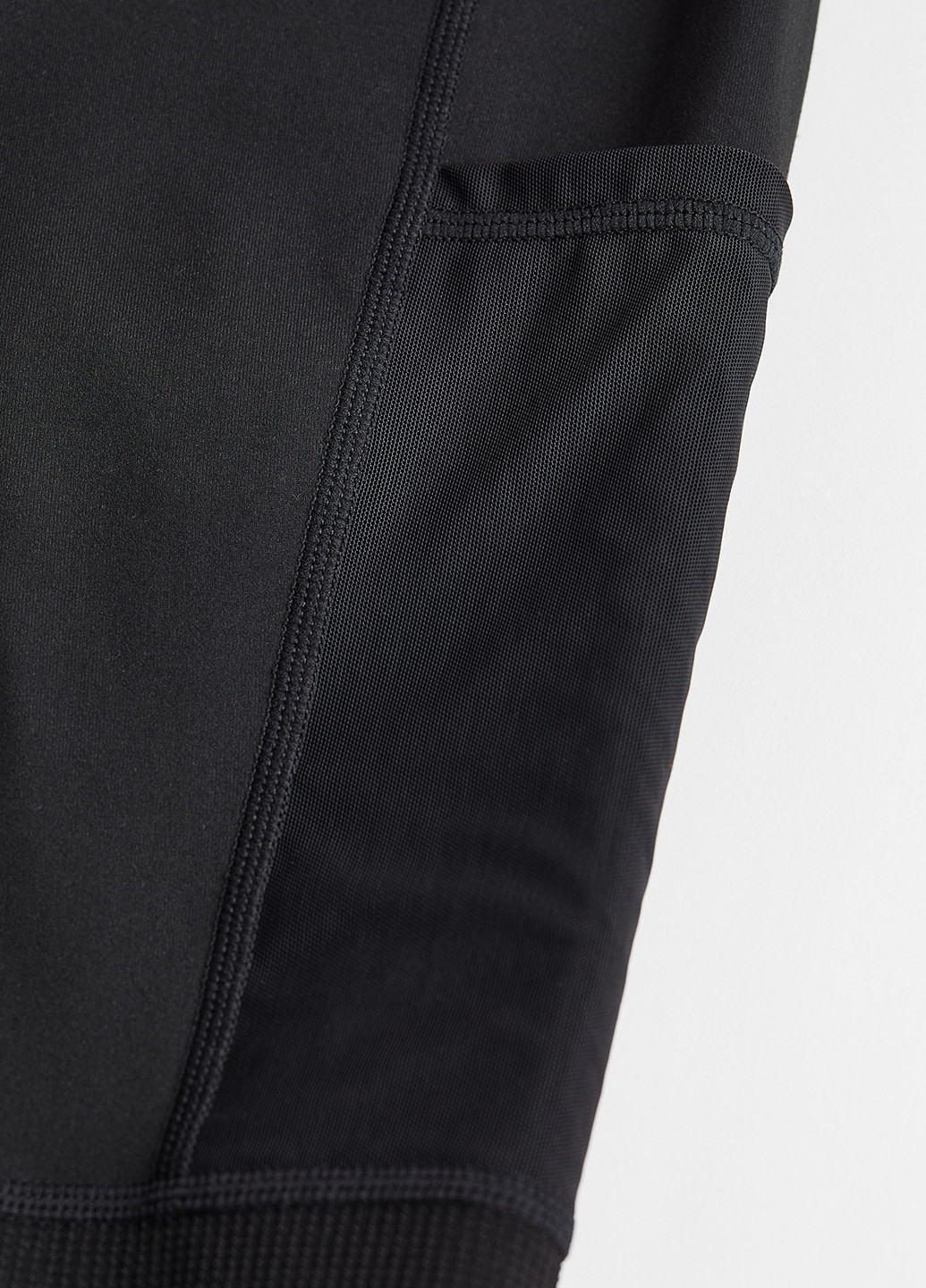 Черные демисезонные леггинсы H&M