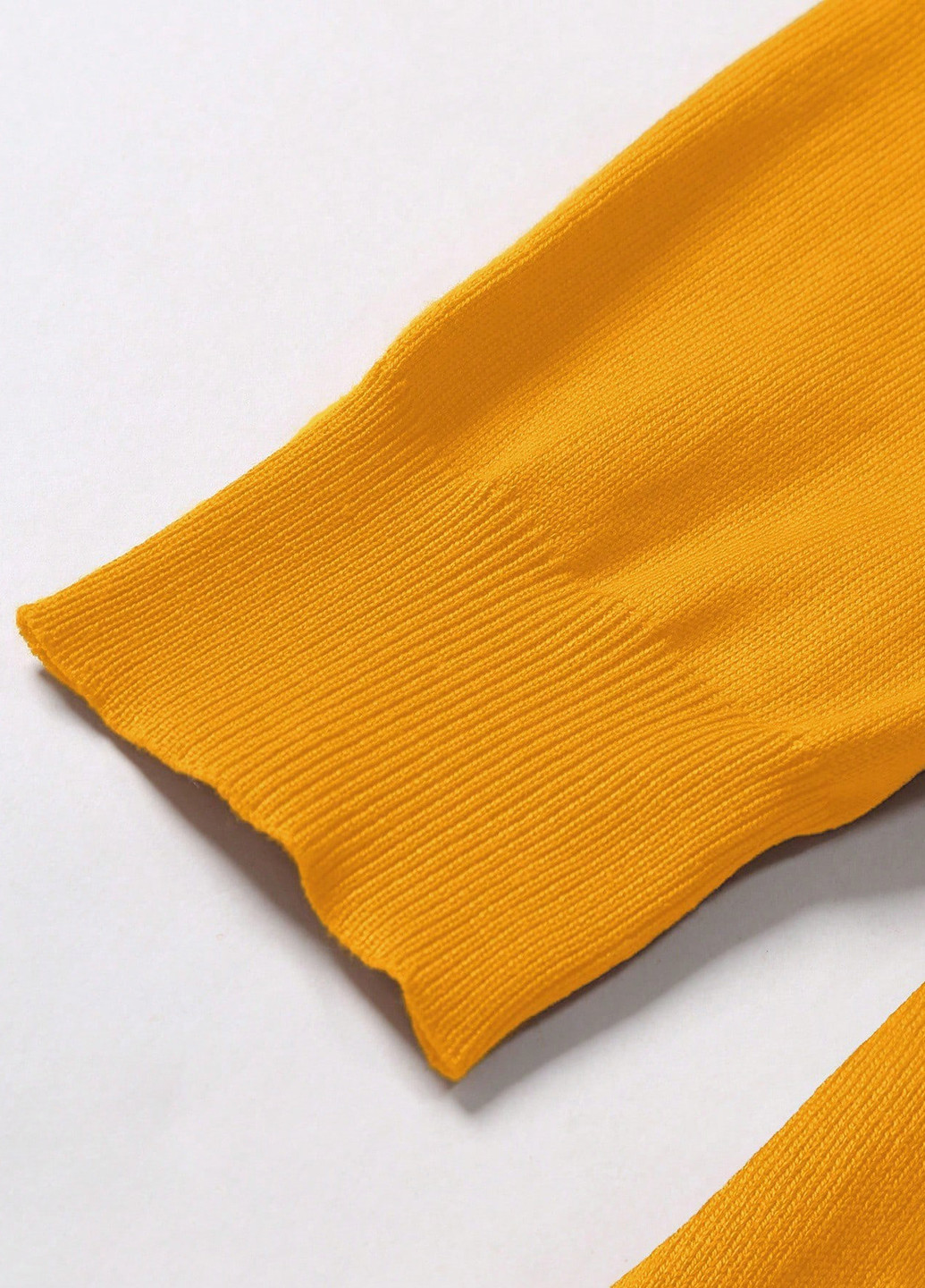 Желтый демисезонный кардиган SHEIN