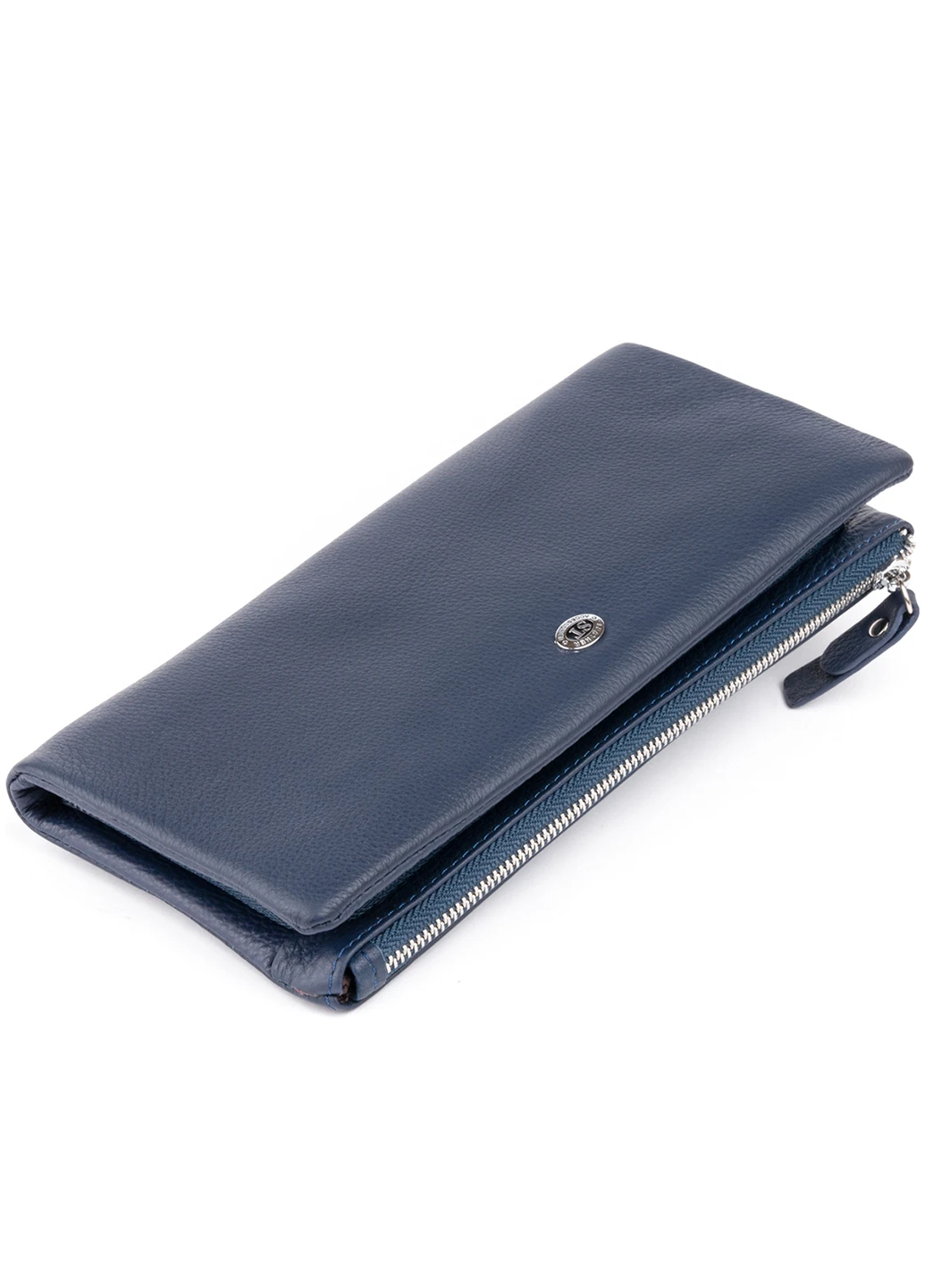 Жіночий шкіряний гаманець-клатч 20,8х10х2 см st leather (252131434)