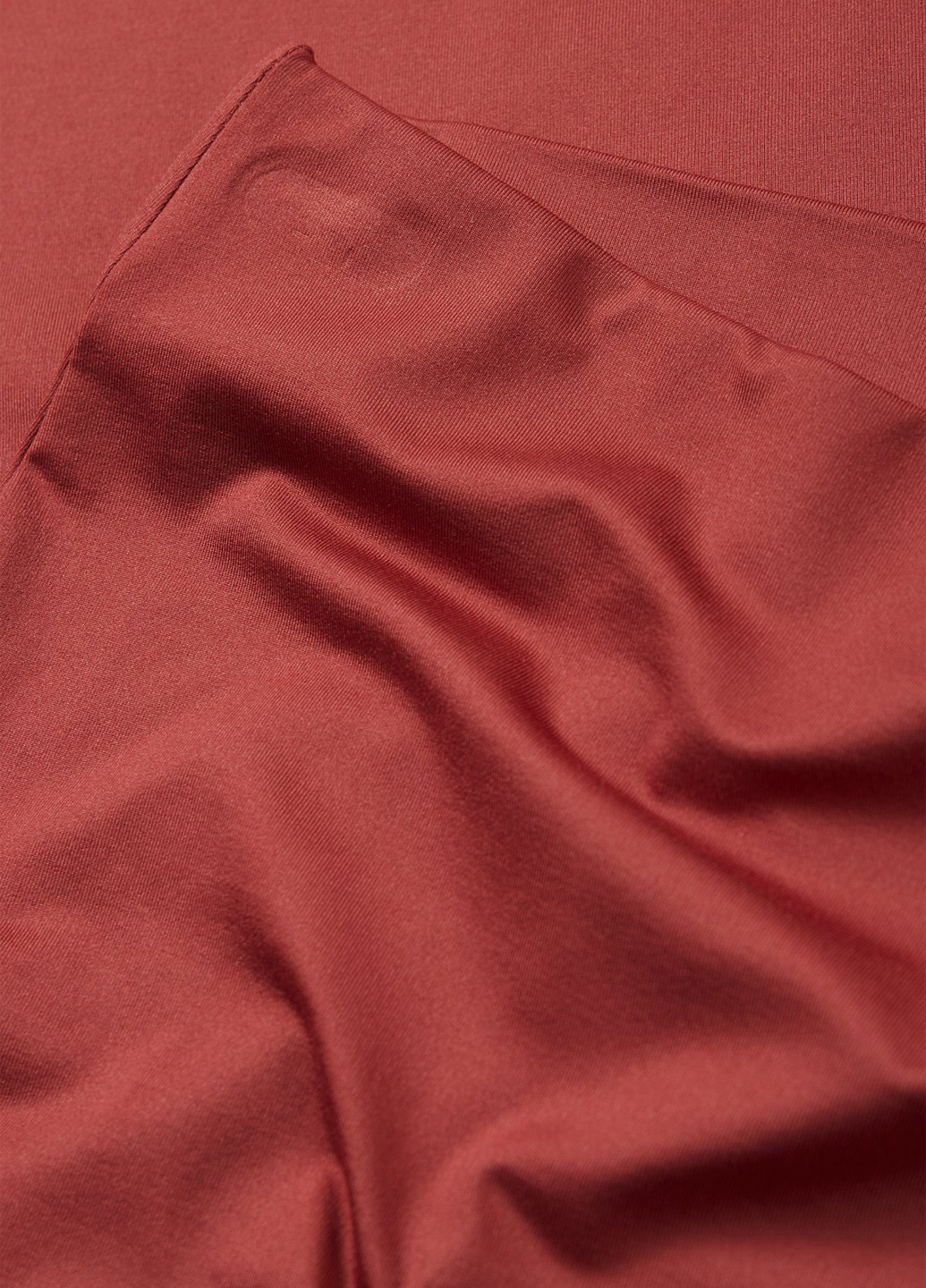 Бордовая кэжуал однотонная юбка C&A карандаш