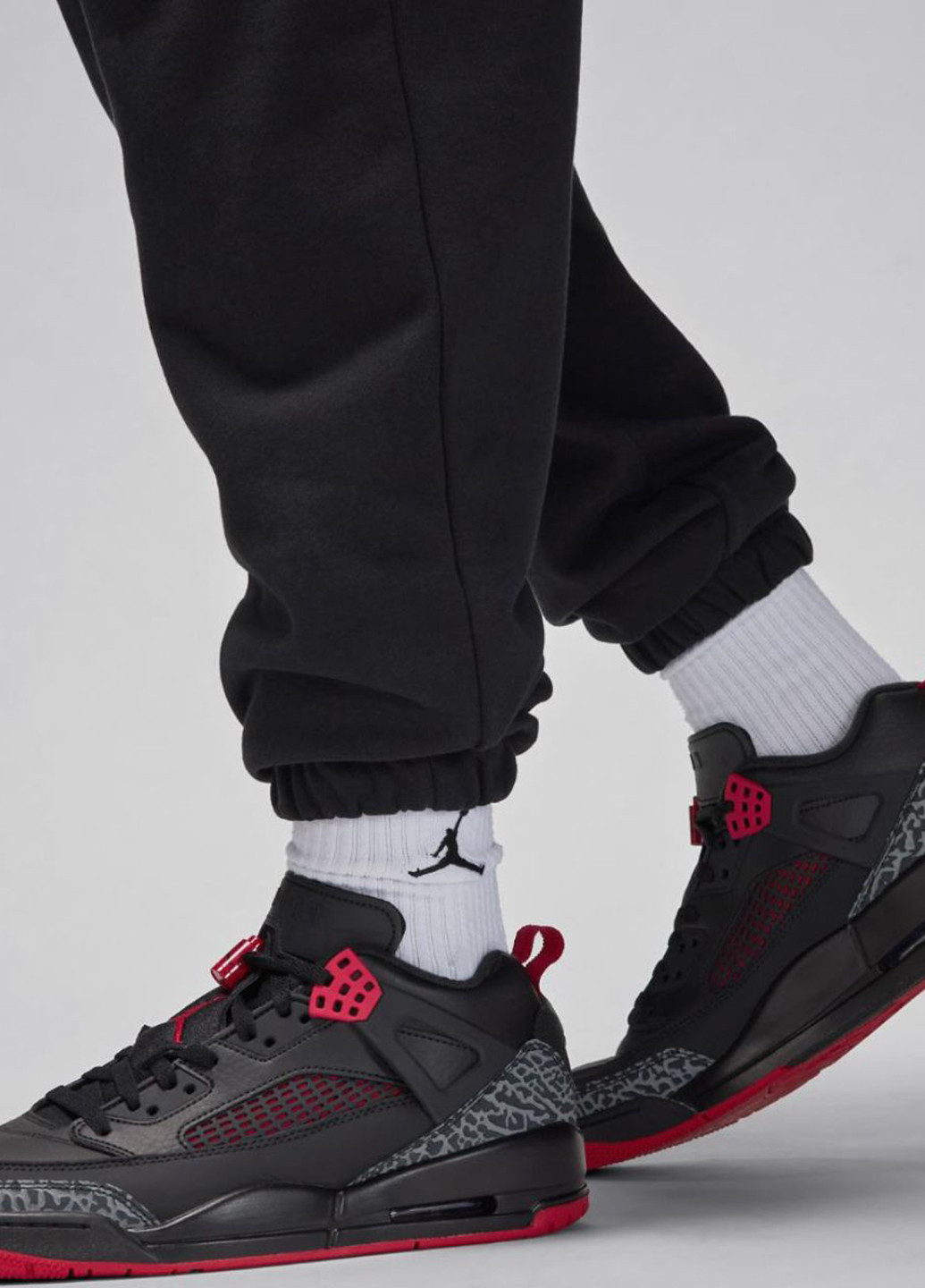 Черные кэжуал, спортивные демисезонные джоггеры брюки Jordan