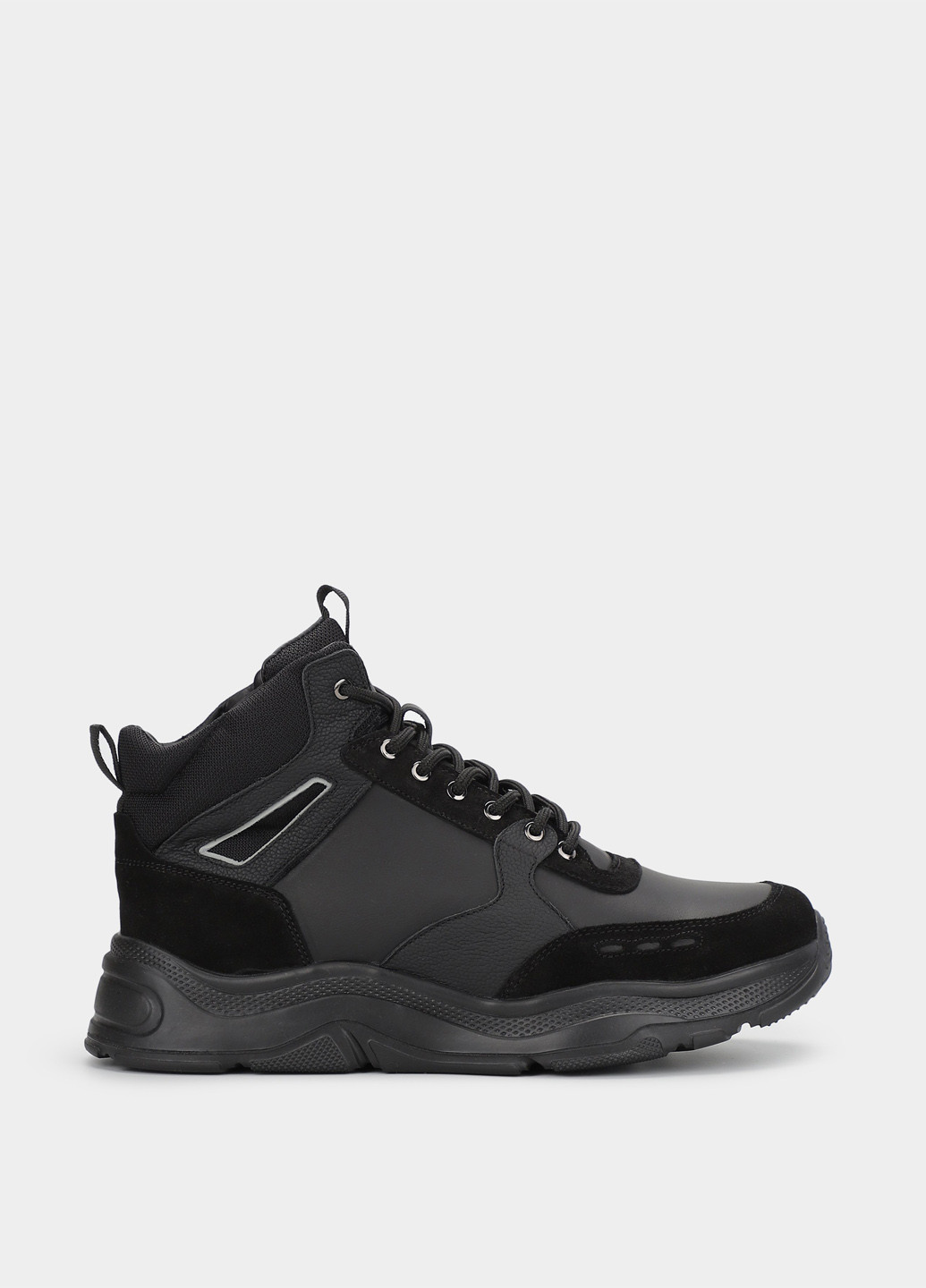 Черные осенние ботинки Braska