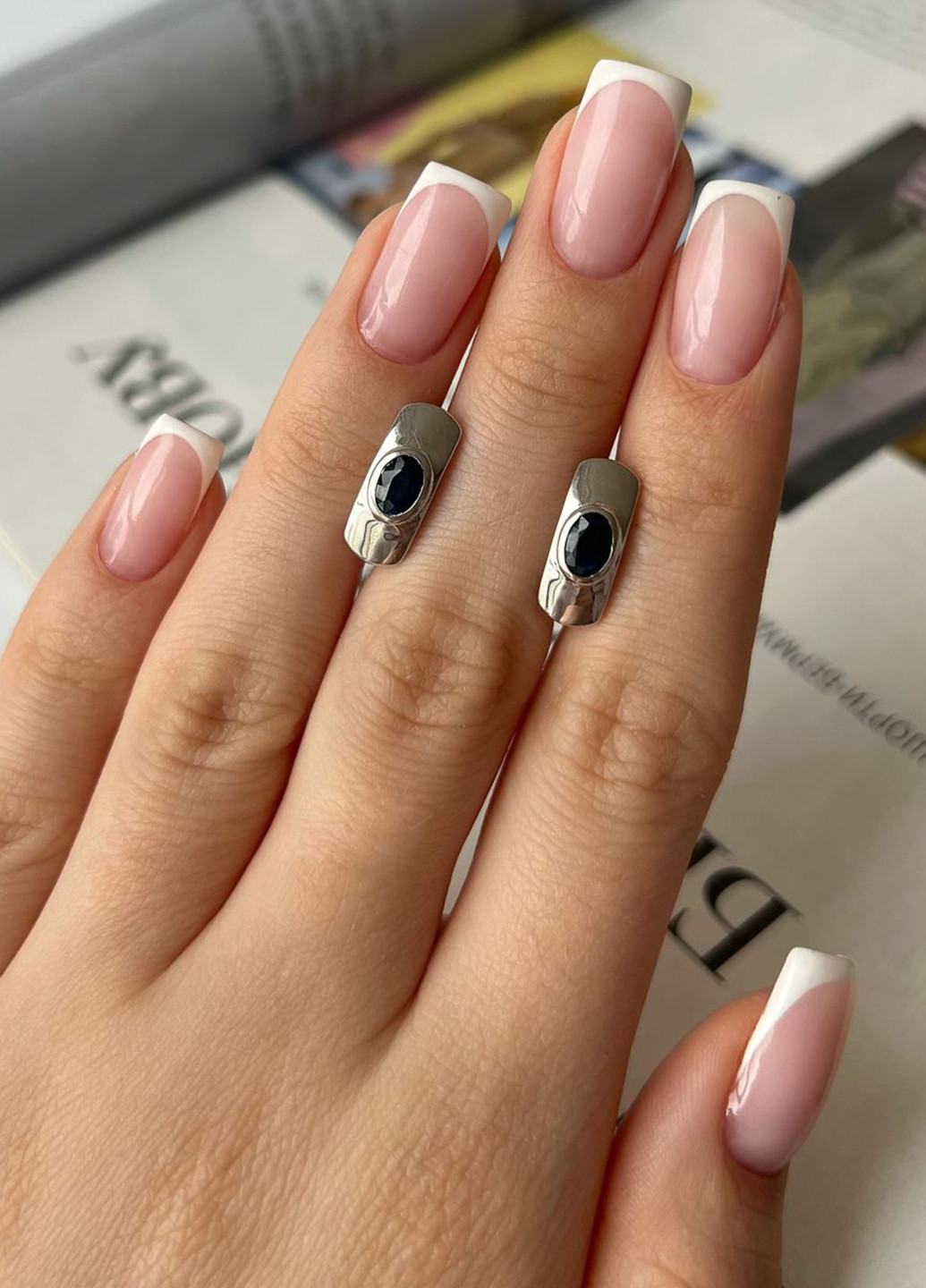 Серьги Silver Flame (258678261)