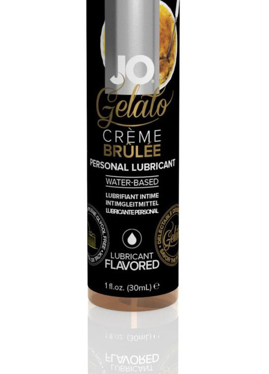 Лубрикант на водной основе GELATO CREME BRULEE, со вкусом крем брюле, 30 мл (SO1462) System JO (253573551)