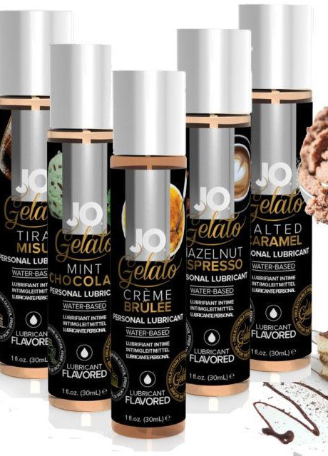 Лубрикант на водной основе GELATO CREME BRULEE, со вкусом крем брюле, 30 мл (SO1462) System JO (253573551)