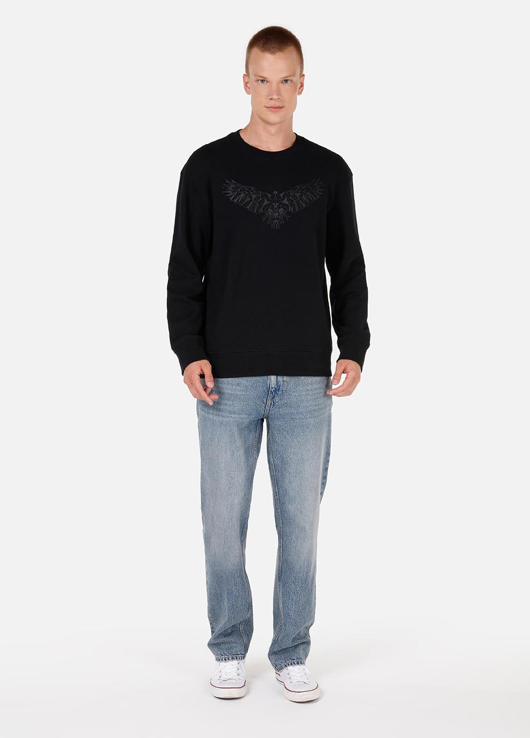 Чорний зимовий джемпер джемпер Colin's