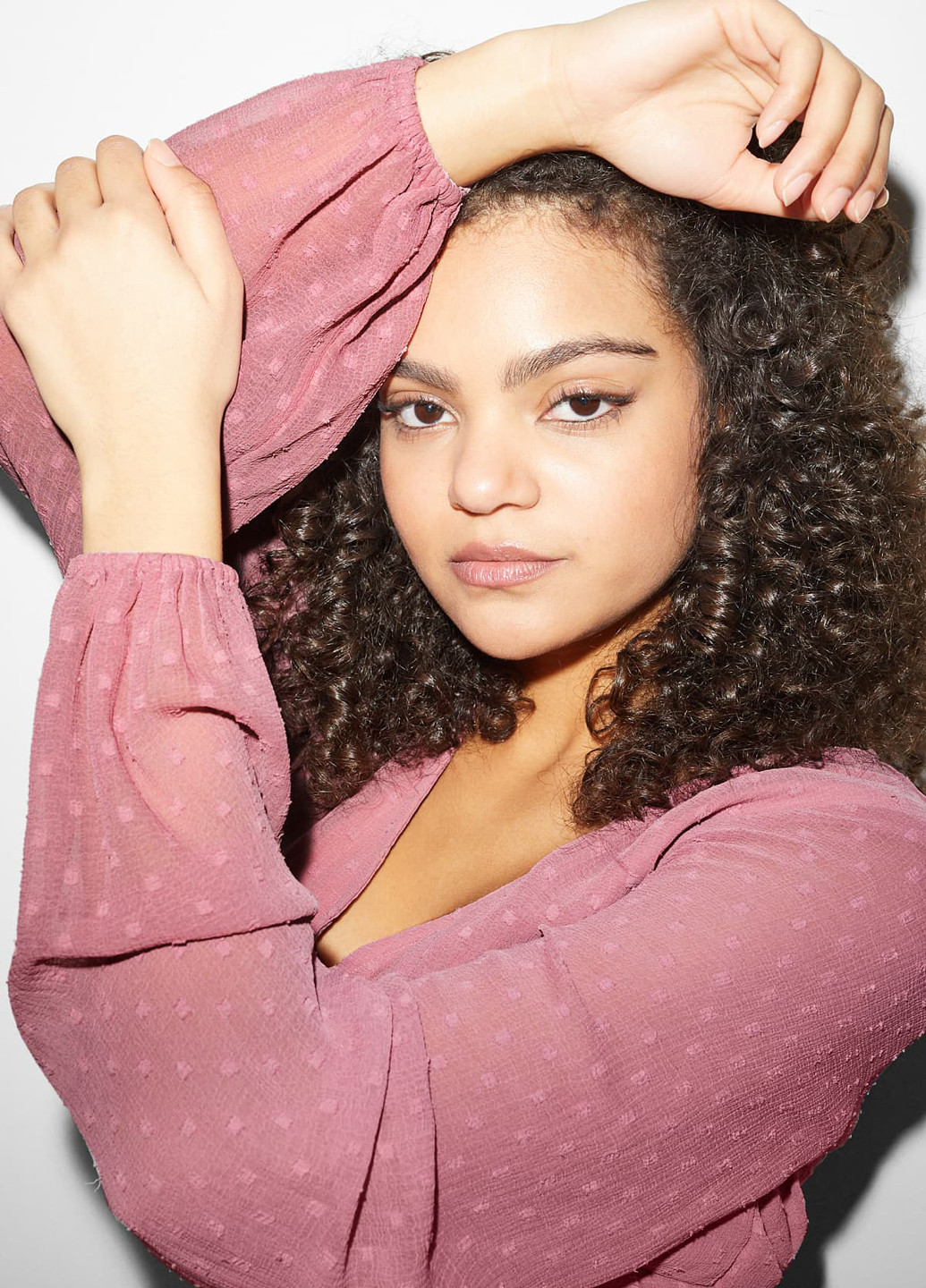 Розовое кэжуал платье C&A