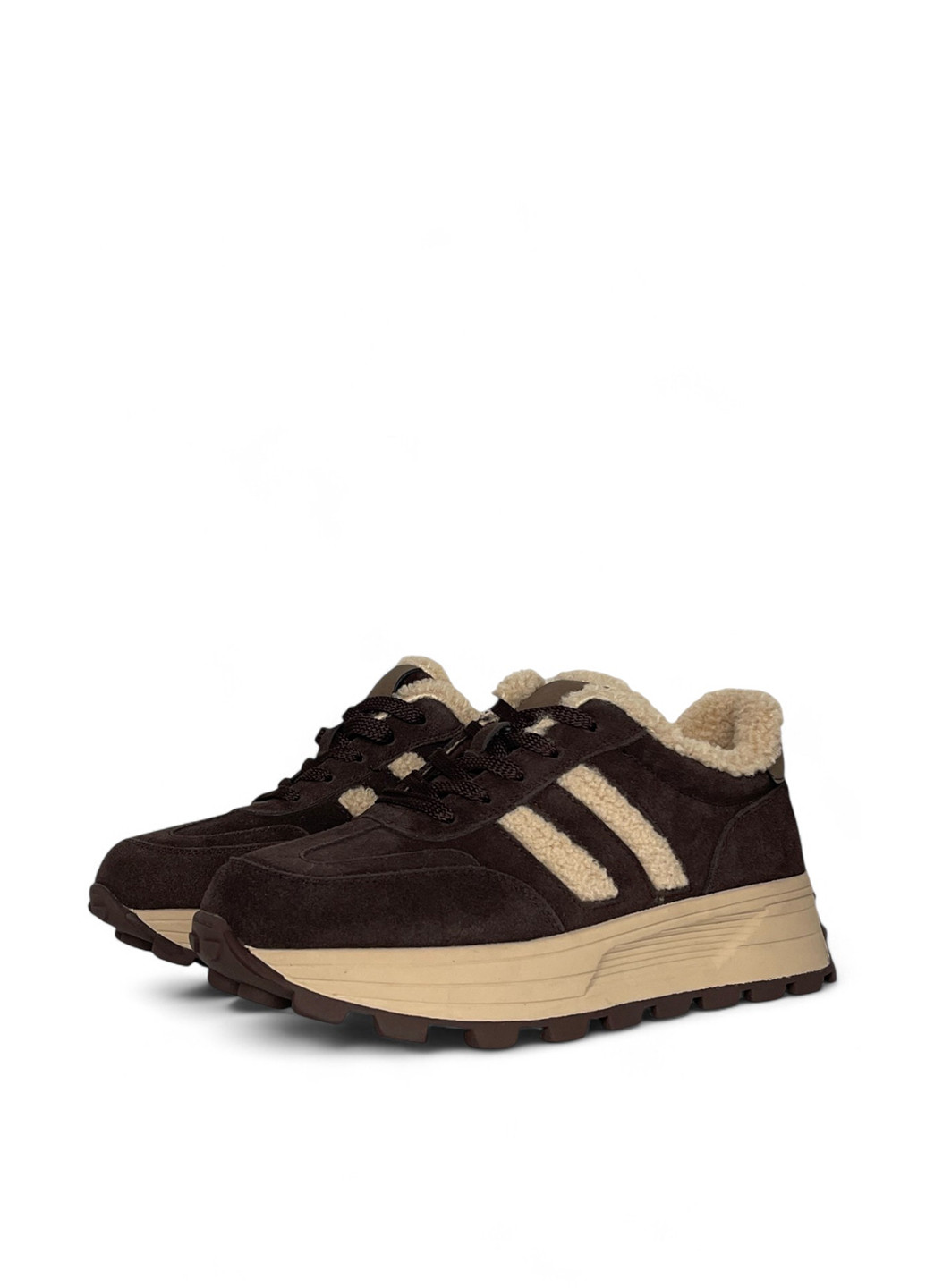 Кросівки ALLSY коричневі зими (364799178)