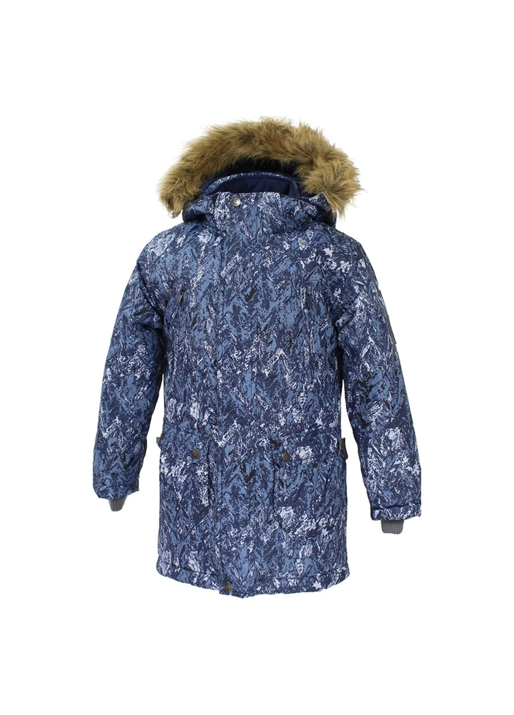 Синя зимня куртка зимова vesper Huppa