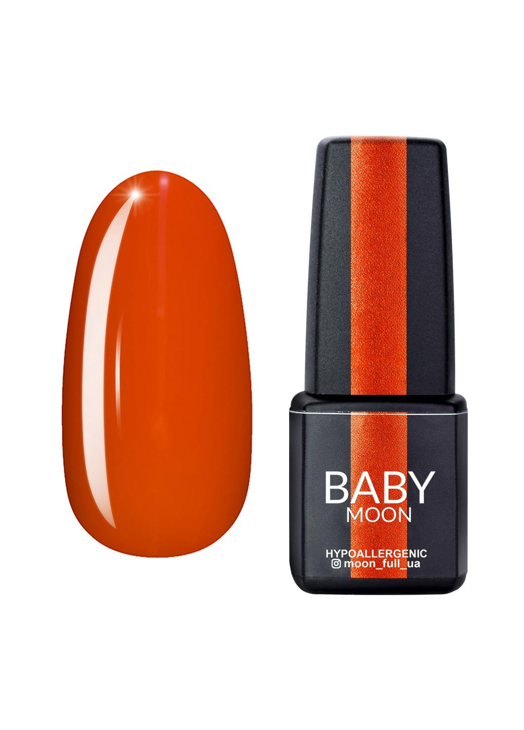 Гель лак BABY Sunny Solo Gel polish, 6 мл №008 морковно-шафрановый Moon (251422614)
