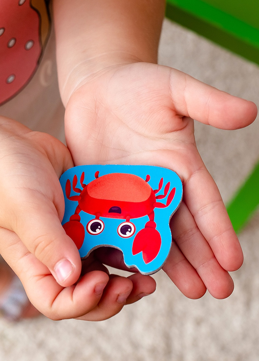 Набор магнитов "Морские обитатели" VT3106-27 (укр) Vladi toys (255374400)