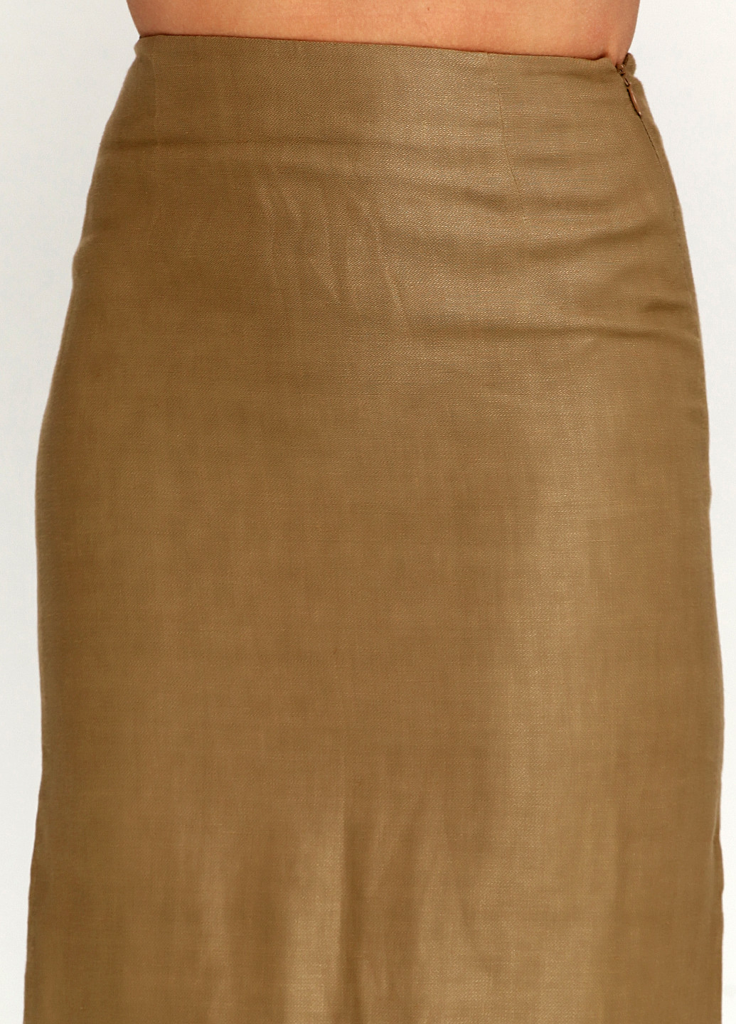 Горчичная кэжуал однотонная юбка Ralph Lauren