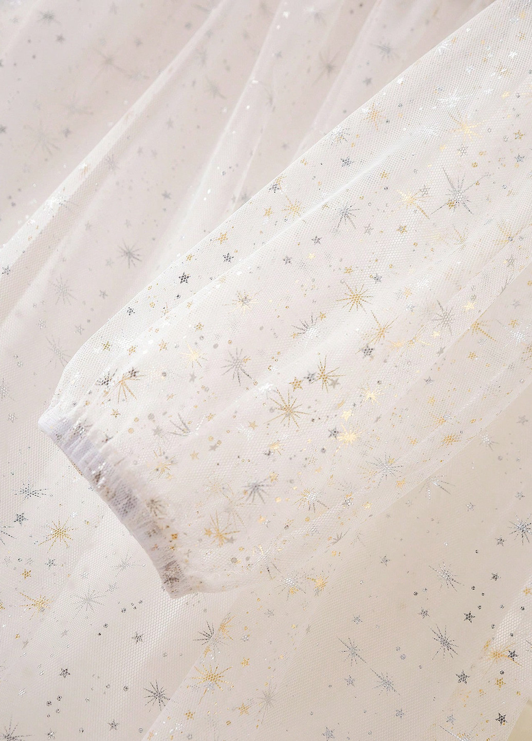 Белое праздничный, кэжуал платье а-силуэт SHEIN звезды