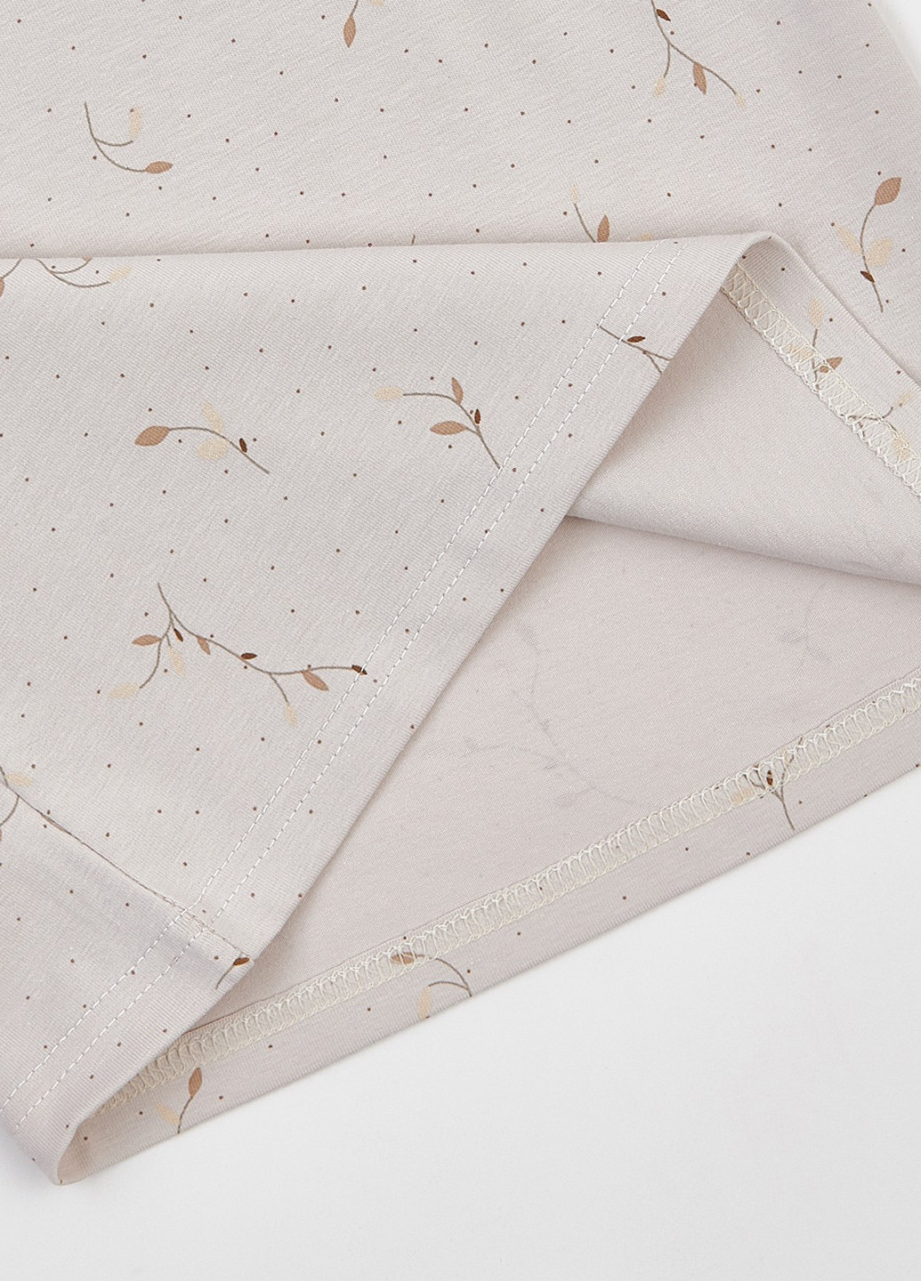 Бежевый демисезонный кэжуал лонгслив ArDoMi с рисунком