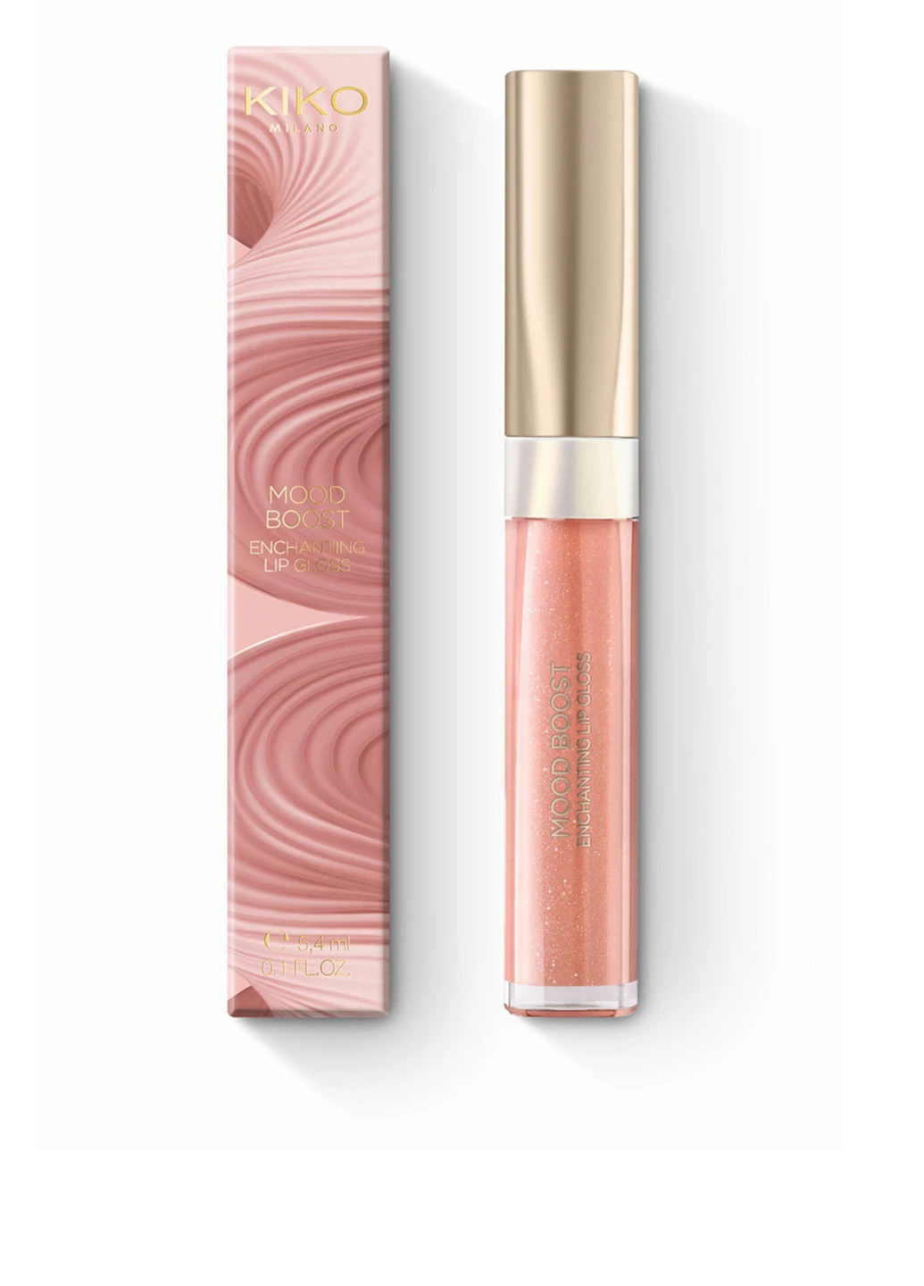 Блеск для губ №02 (Bright Apricot), 5,4 мл Kiko (232536012)