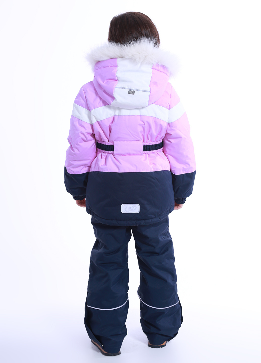 Комбинированный зимний комплект (куртка, комбинезон) Kat