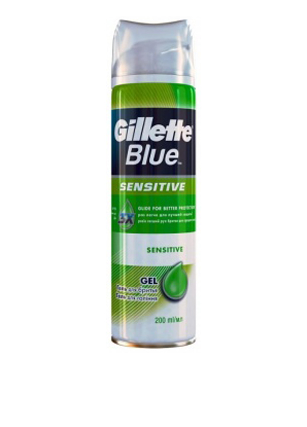 Гель для бритья Sensitive Skin, 200 мл Gillette (138200647)
