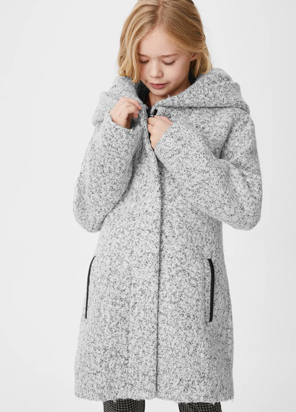 Сіре демісезонне Пальто C&A