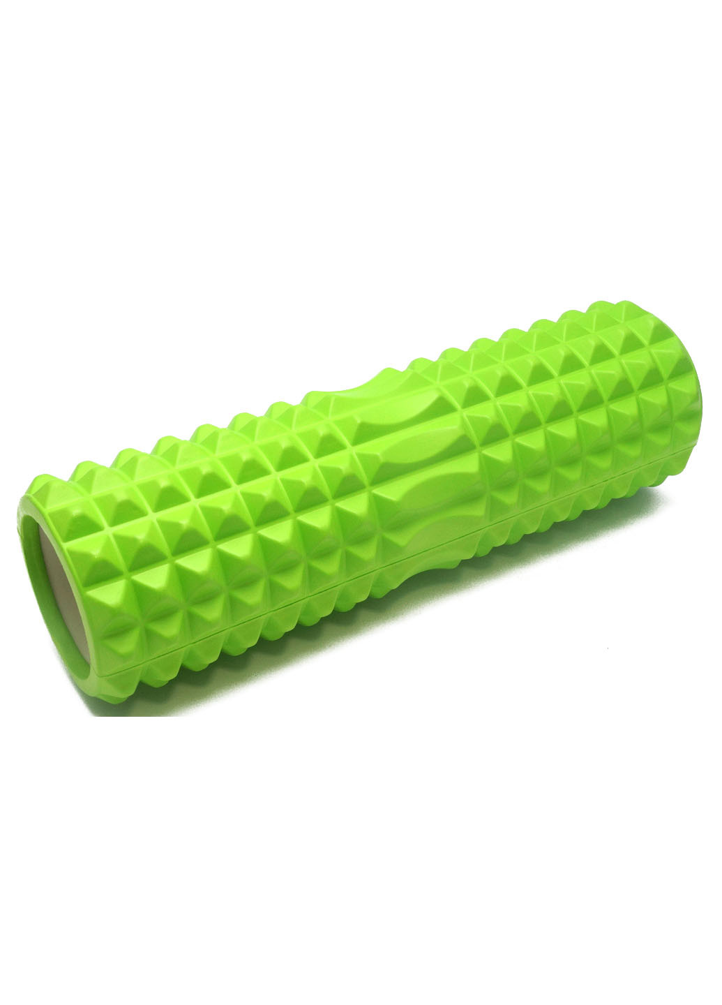Массажный ролик Grid Roller v2.2 45 см салатовый (роллер, валик, цилиндр для йоги, пилатеса и массажа) EasyFit (237657478)