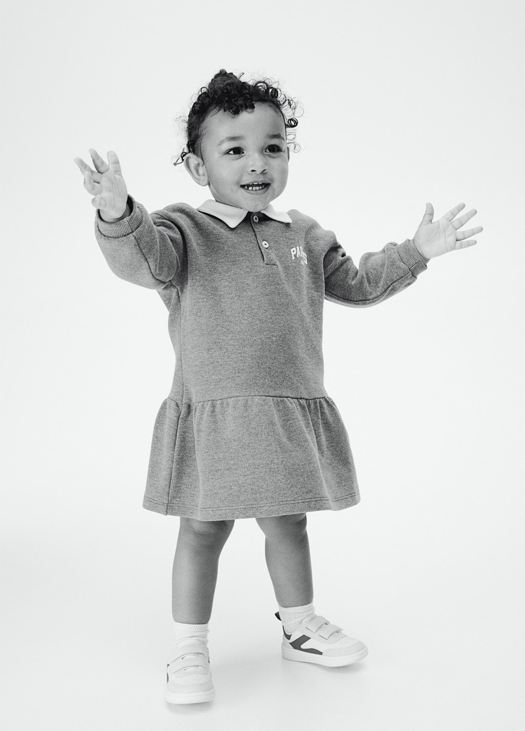 Серое платье H&M (364525277)