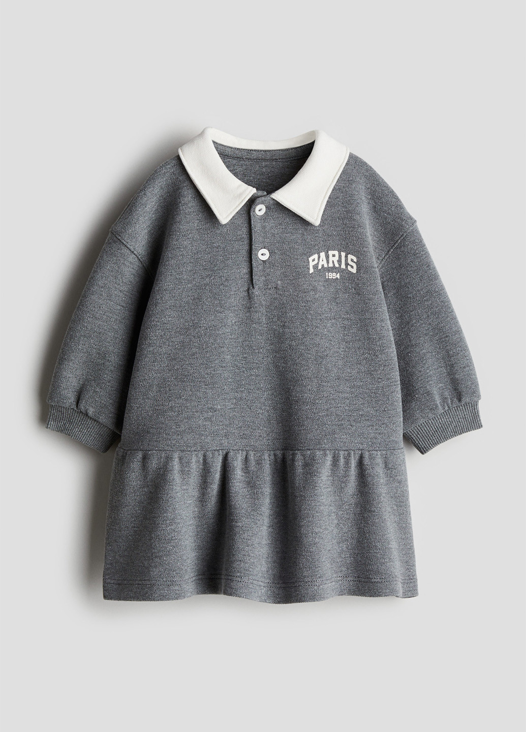 Серое платье H&M (364525277)