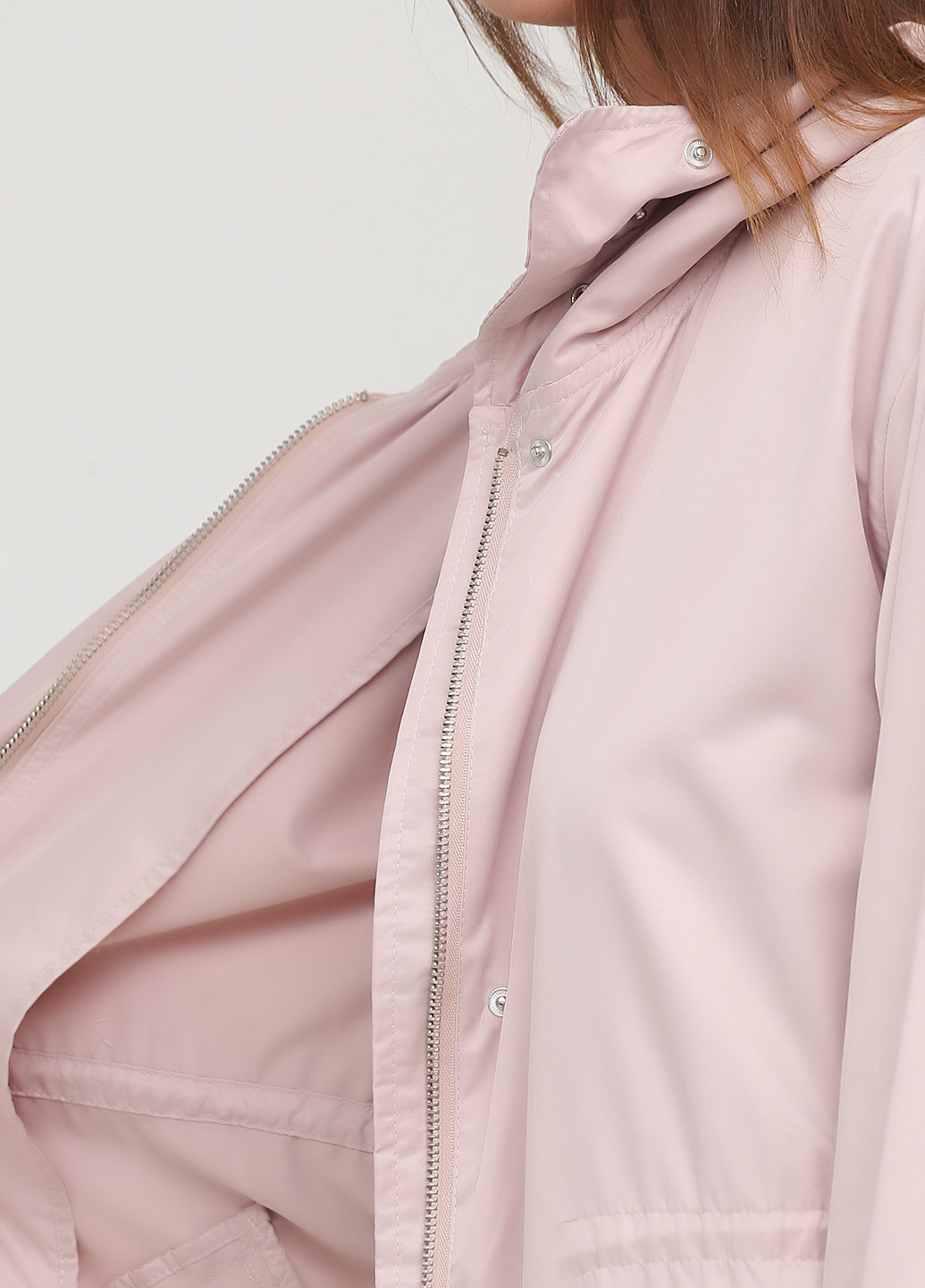 Светло-розовая демисезонная куртка Bebe Plus