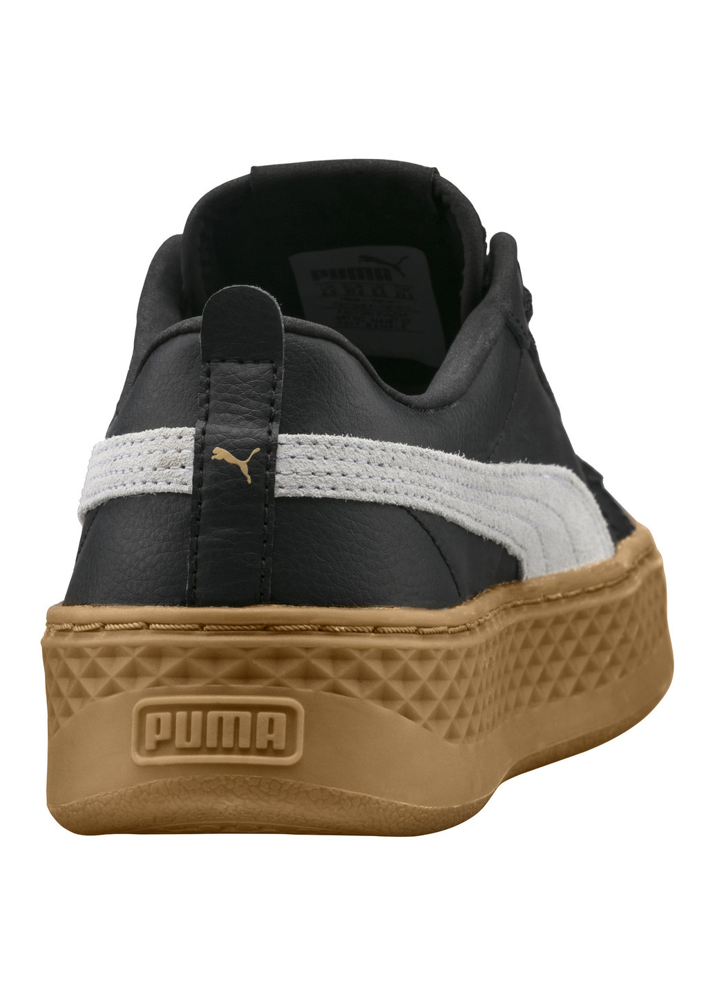 Черные кеды Puma Smash Platform L
