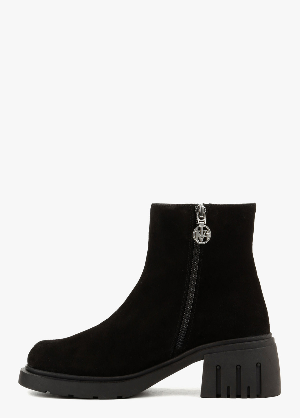 Осенние ботинки Ilvi с логотипом из натуральной замши