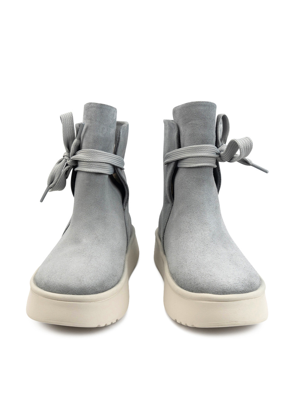 Зимние ботинки Injers без декора из натуральной замши