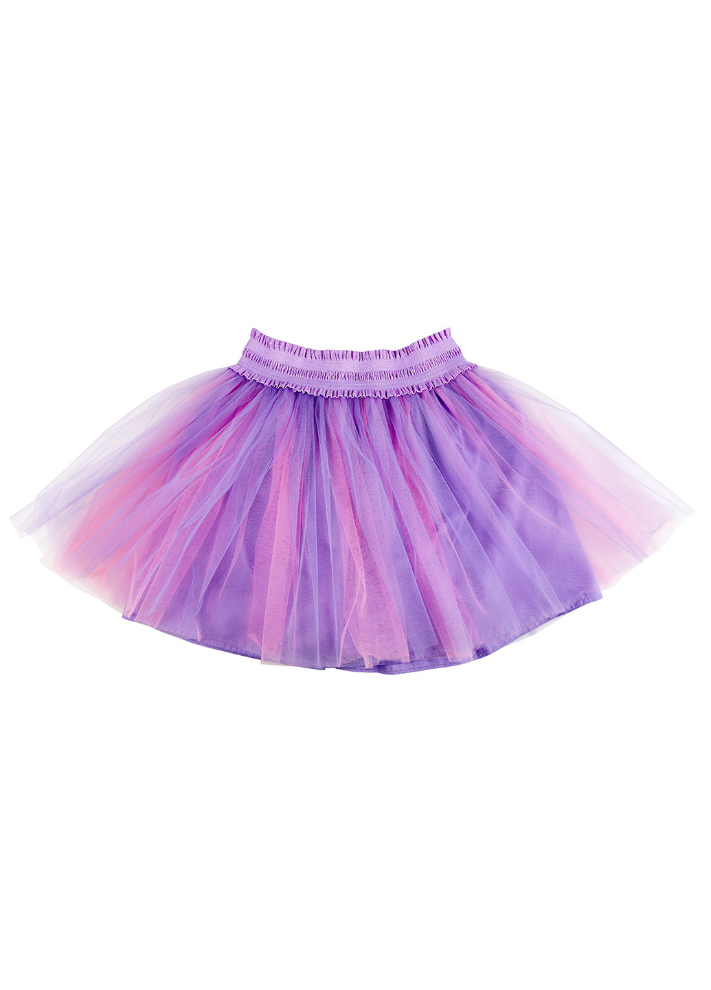 Фиолетовая кэжуал однотонная юбка Flash со средней талией