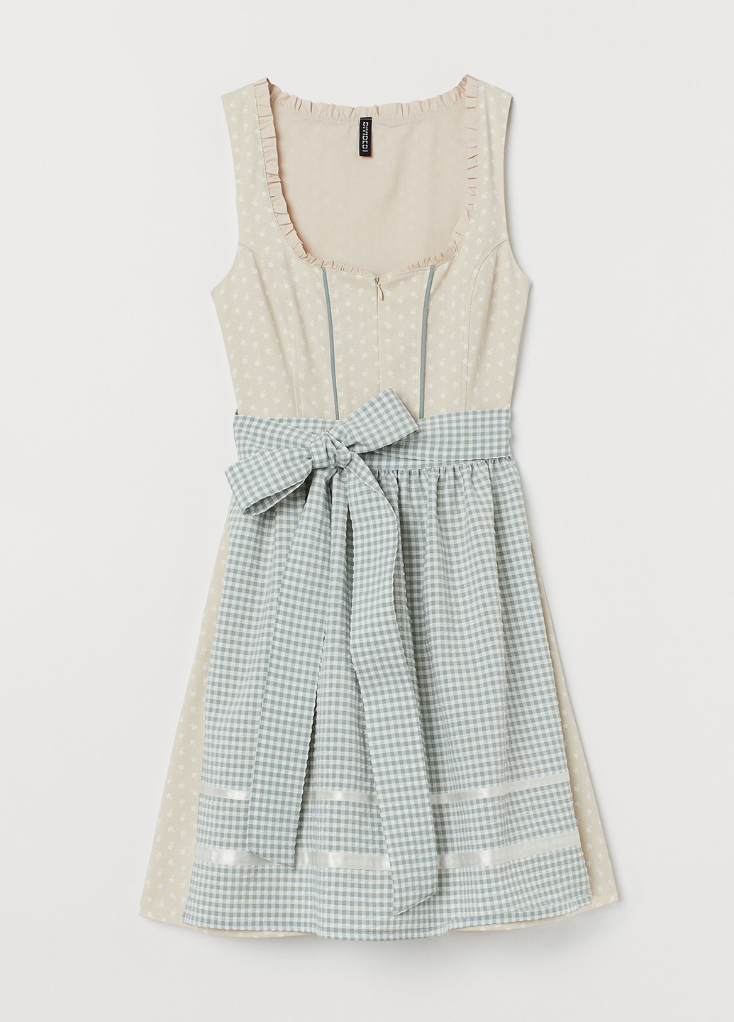 Бежева кежуал плаття, сукня H&M однотонна