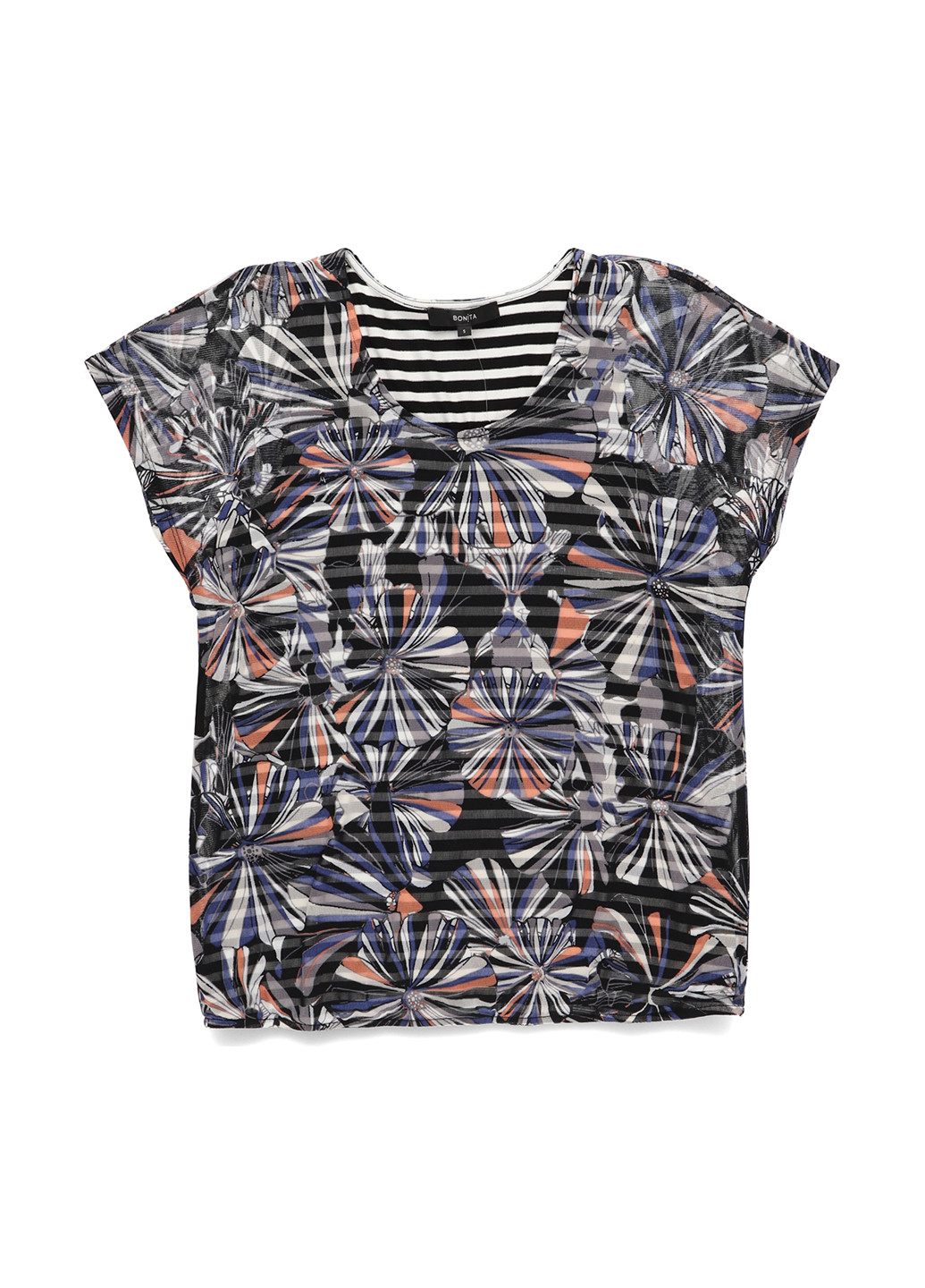 Чёрная блуза Bonita