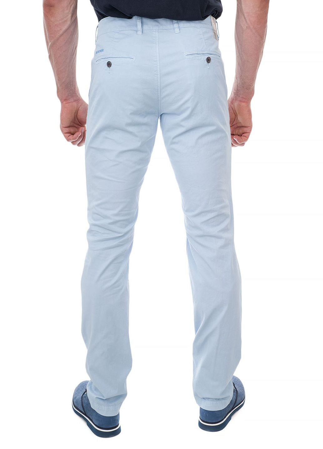 Голубые летние брюки Bogner