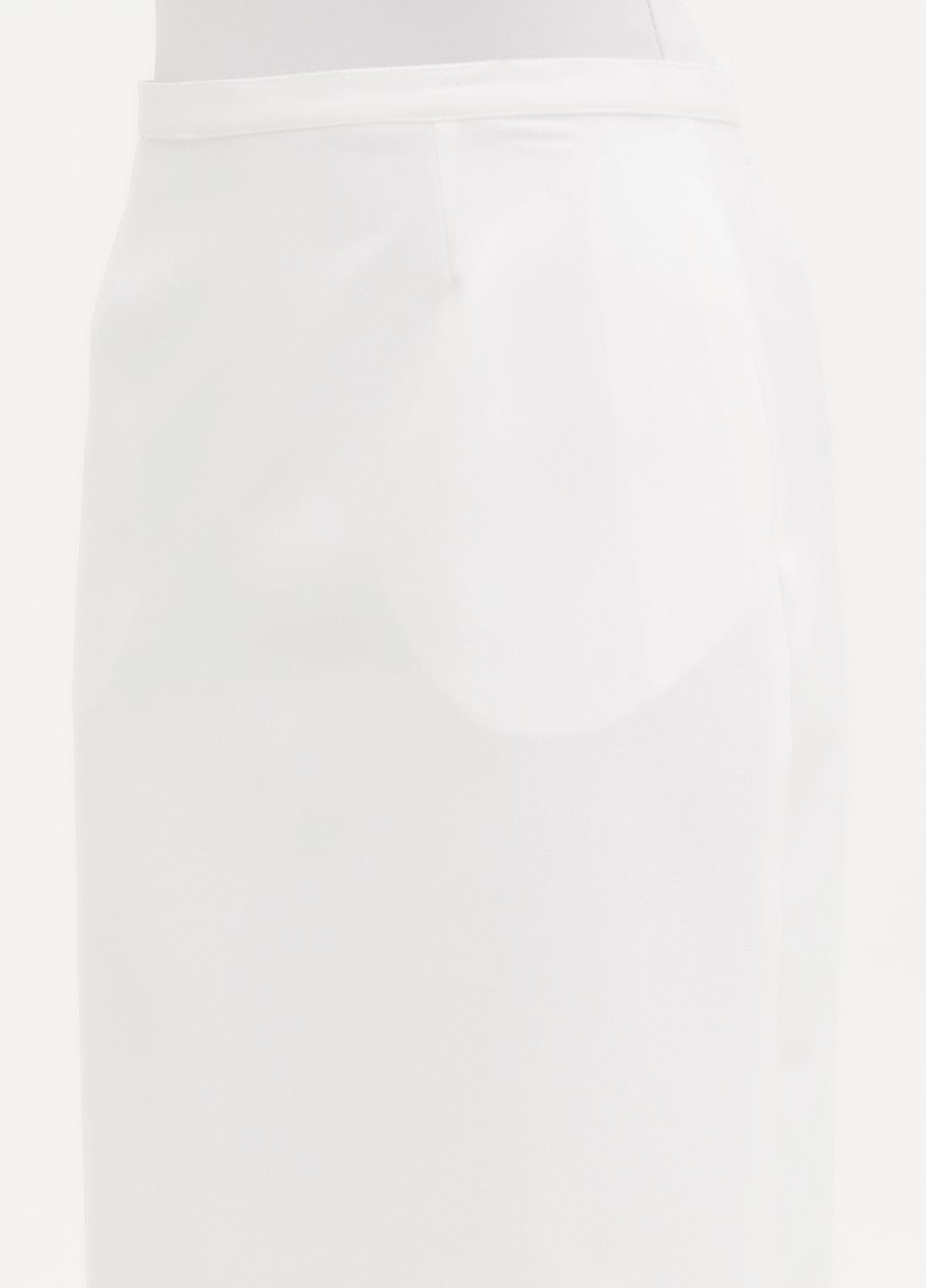 Белая кэжуал однотонная юбка Design Collective карандаш