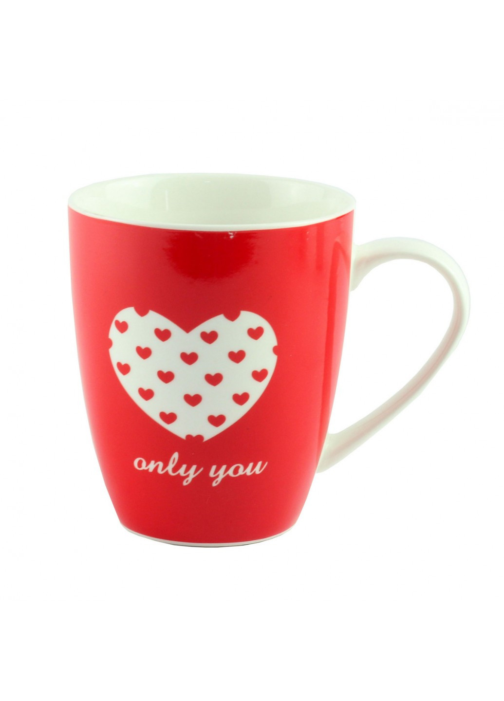 Чашка "Only you" фарфор; красная G.Wurm (210766935)