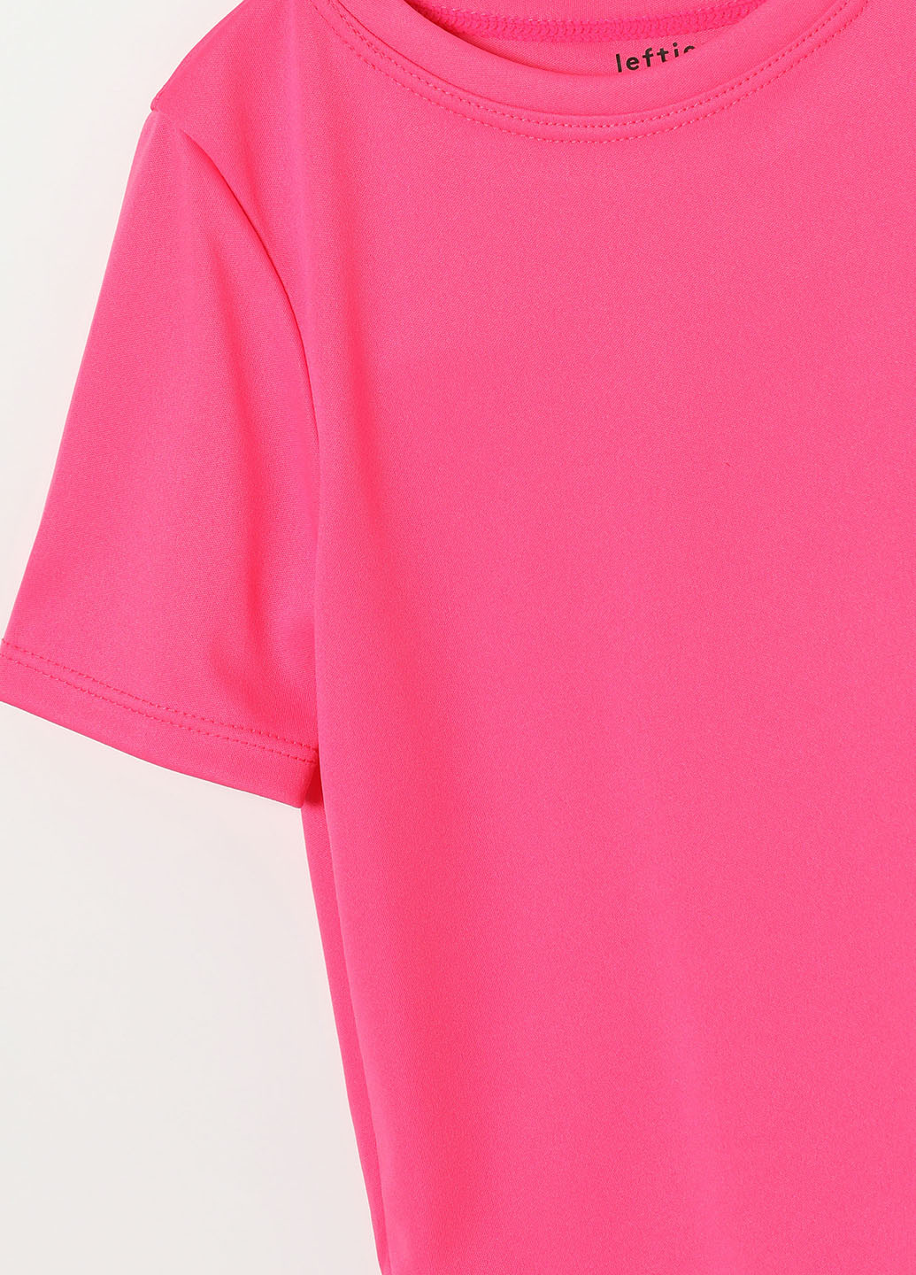 Розовая летняя футболка Lefties