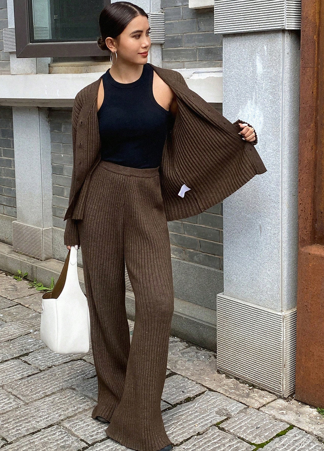 Костюм (кардиган, брюки) SHEIN (339507233)