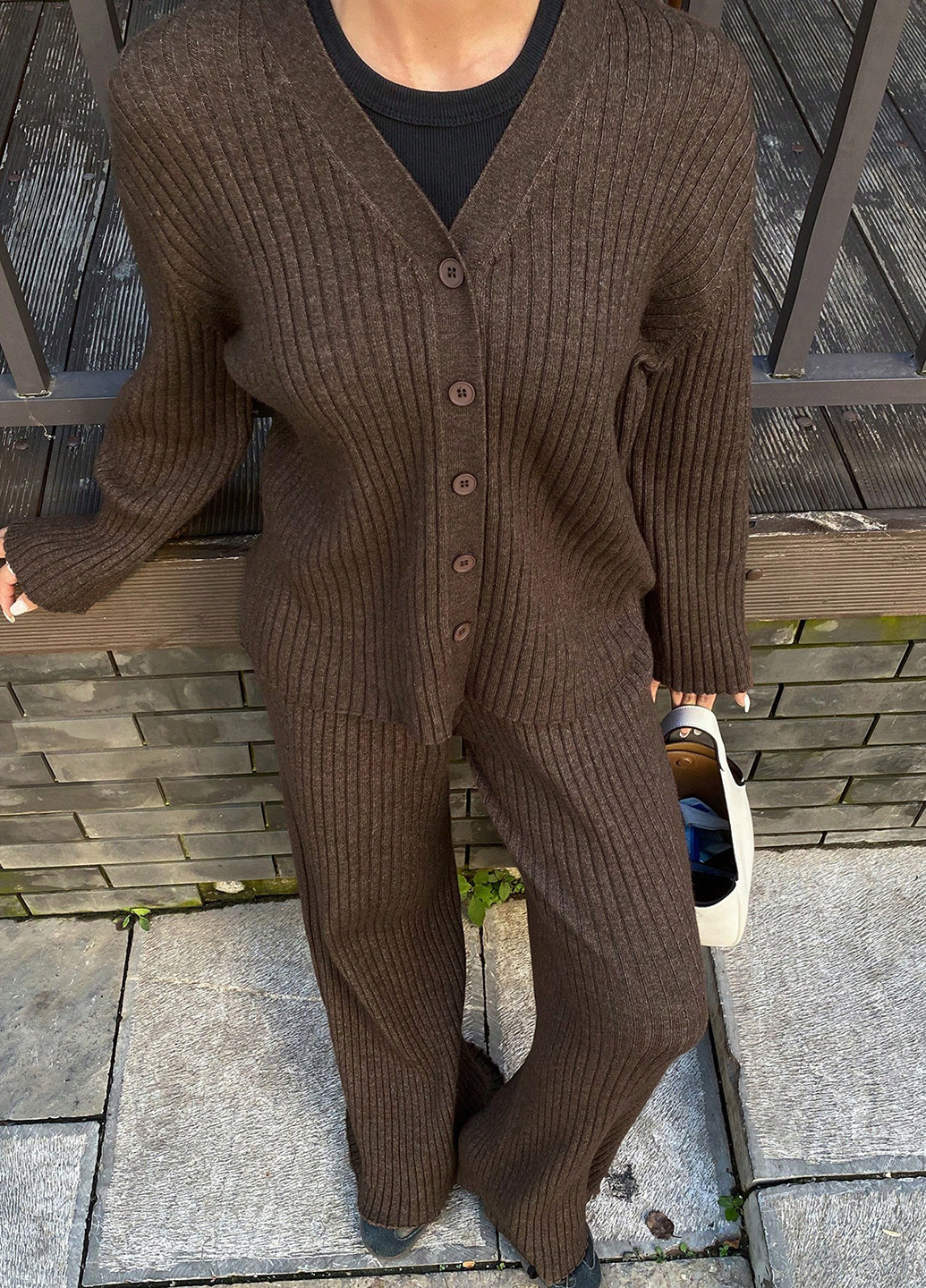 Костюм (кардиган, брюки) SHEIN (339507233)