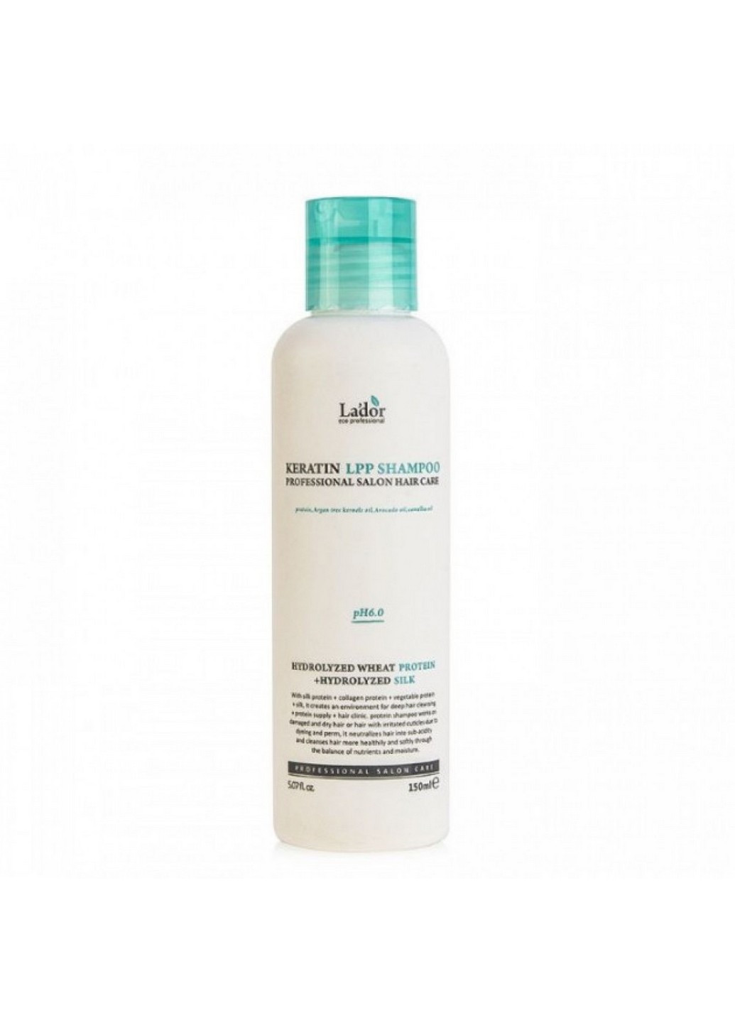 Шампунь безсульфатний для волосся Keratin LPP Shampoo кератиновий La'dor (254844123)