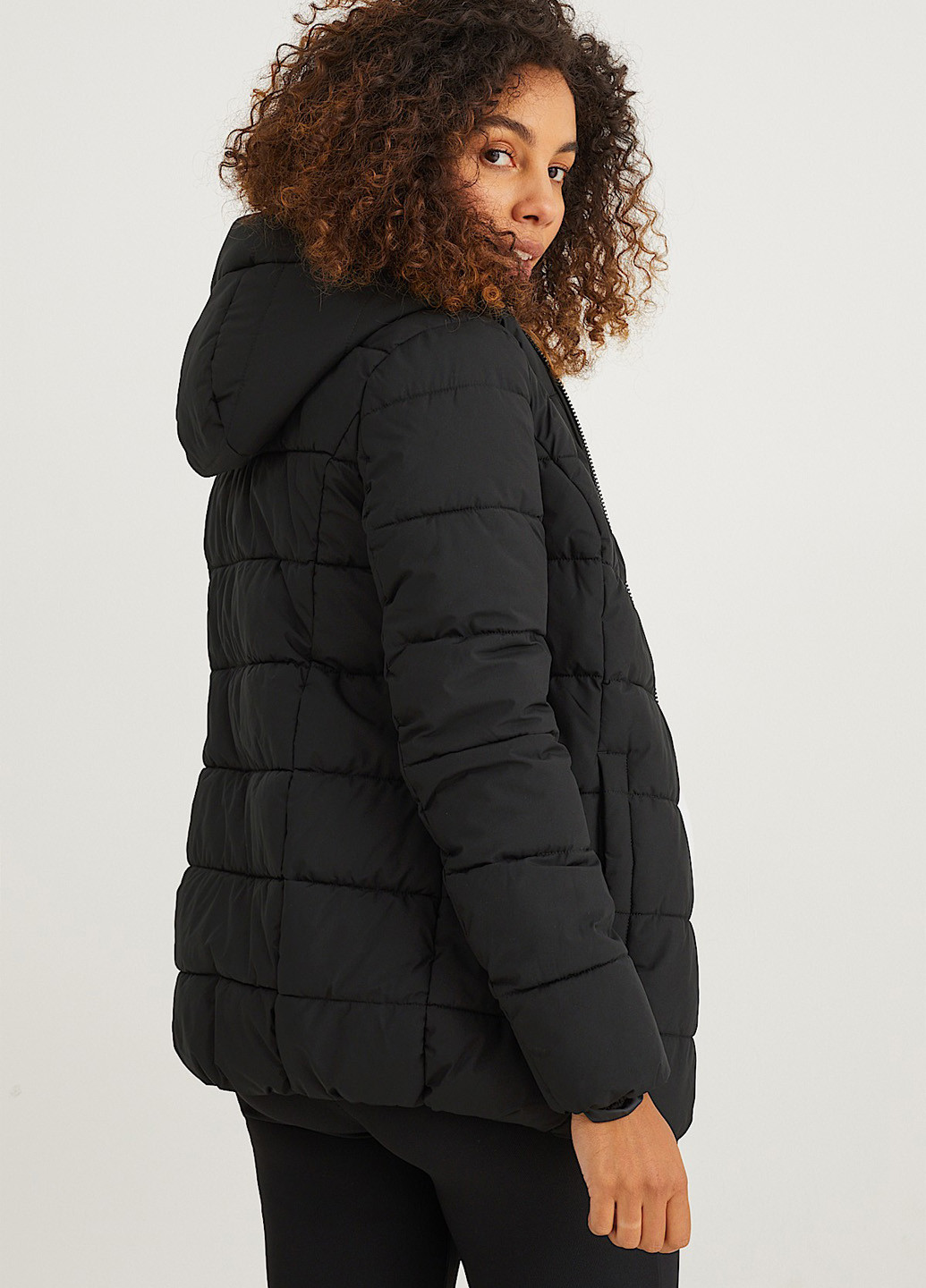 Темно-синя демісезонна куртка для годуючих C&A