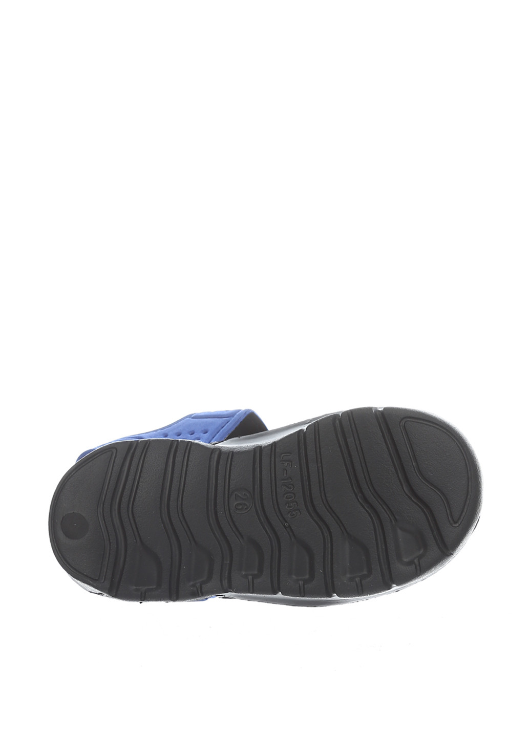 Черные пляжные сандалии Шалунишка на липучке