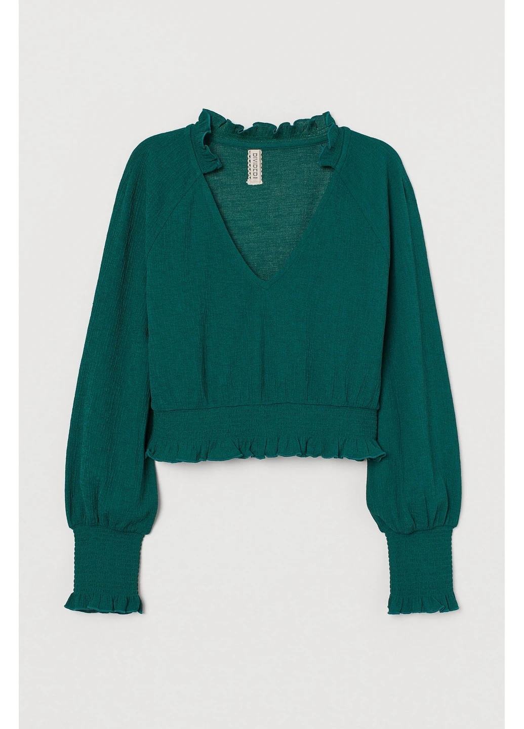 Зелена блуза H&M