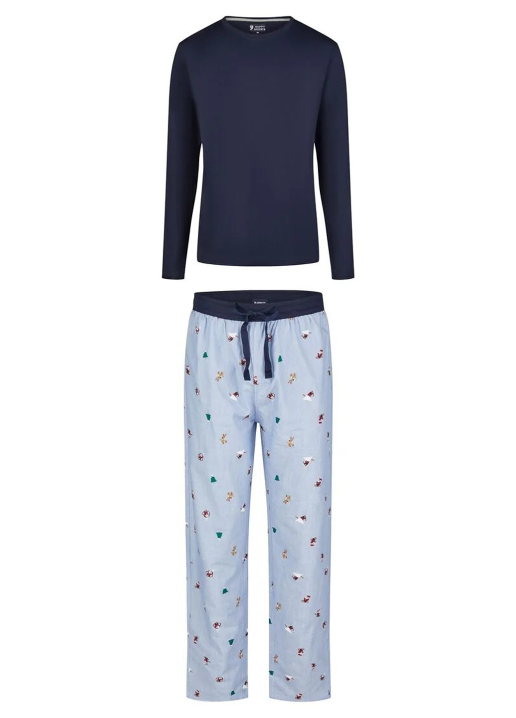 Піжама (лонгслів, штани) Happy Shorts (365761858)