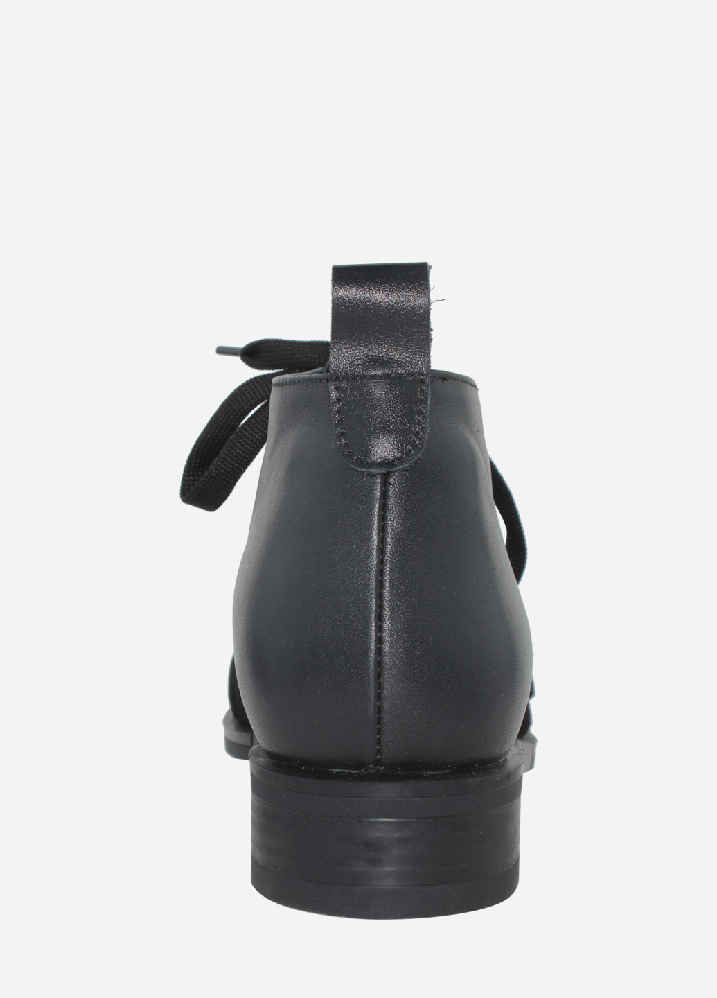 Осенние ботинки re2075 черный El passo из натуральной замши