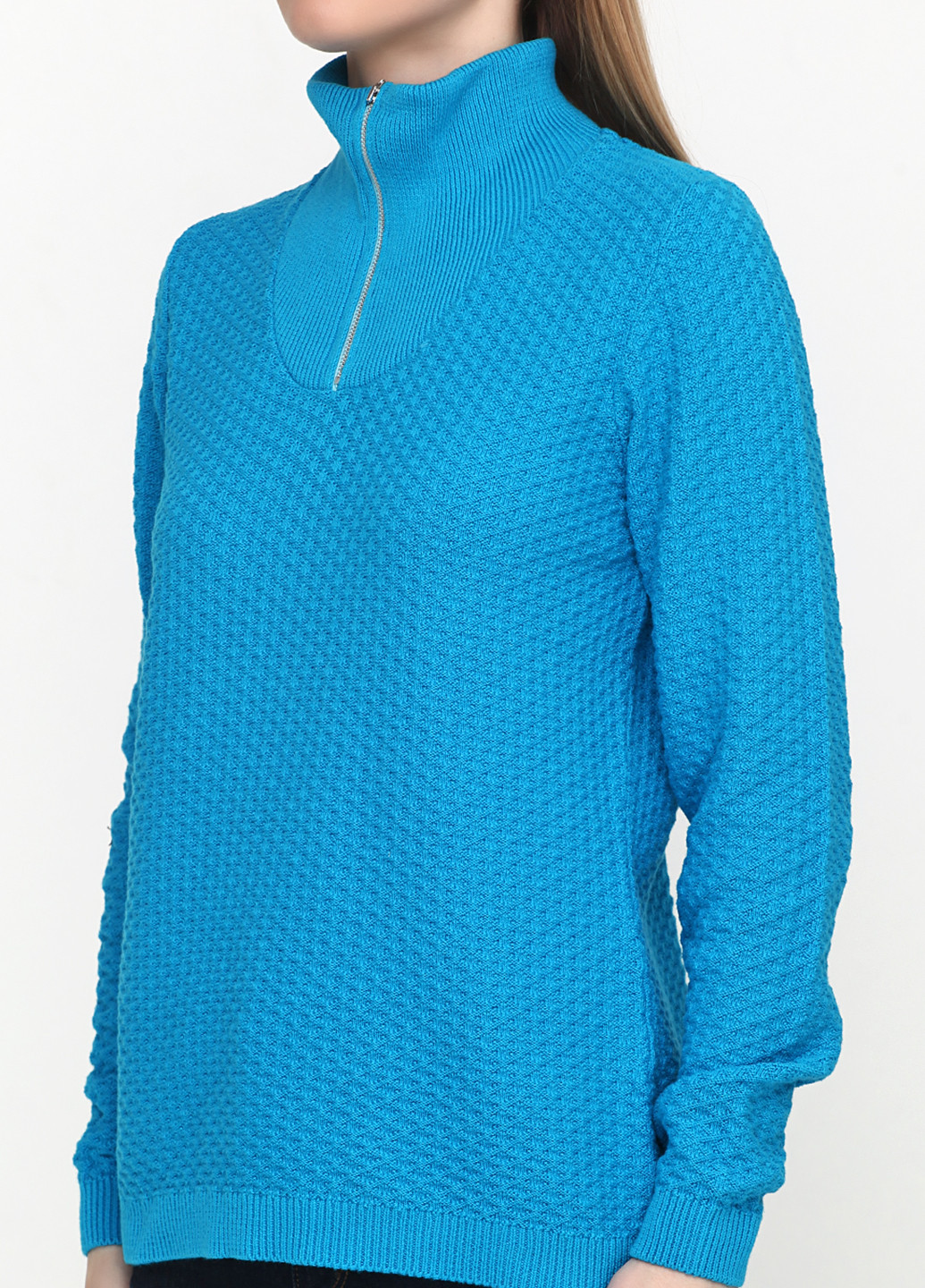 Голубой демисезонный свитер Organic Cotton