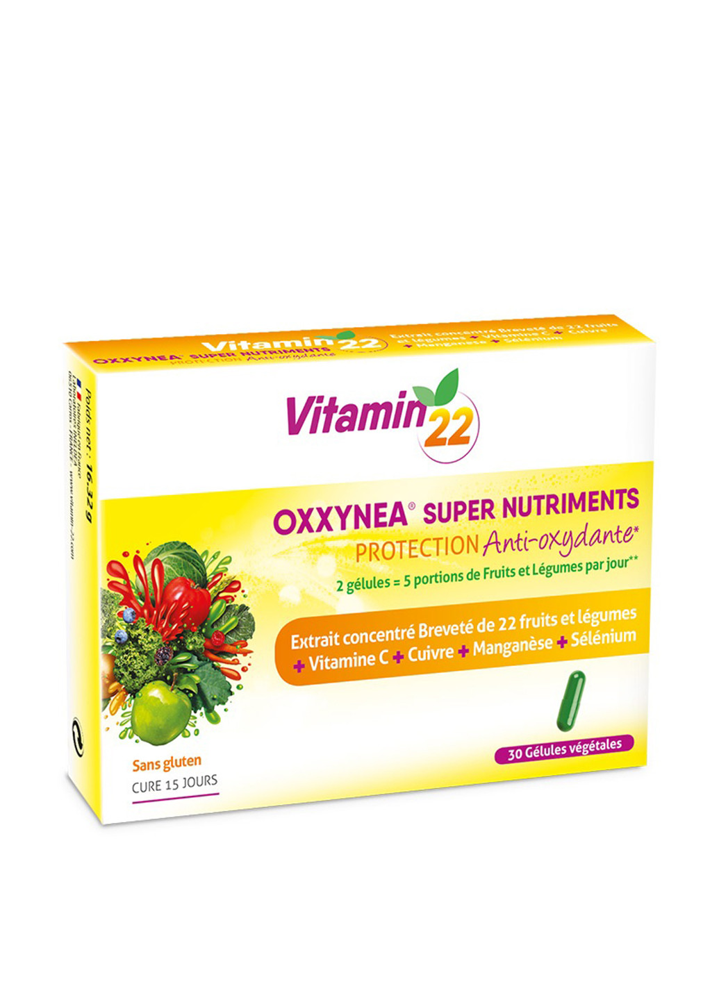 VITAMIN’22 ОККСИНЕА / OXXYNEA, 30 капсул Vitamin'22 (17020499)