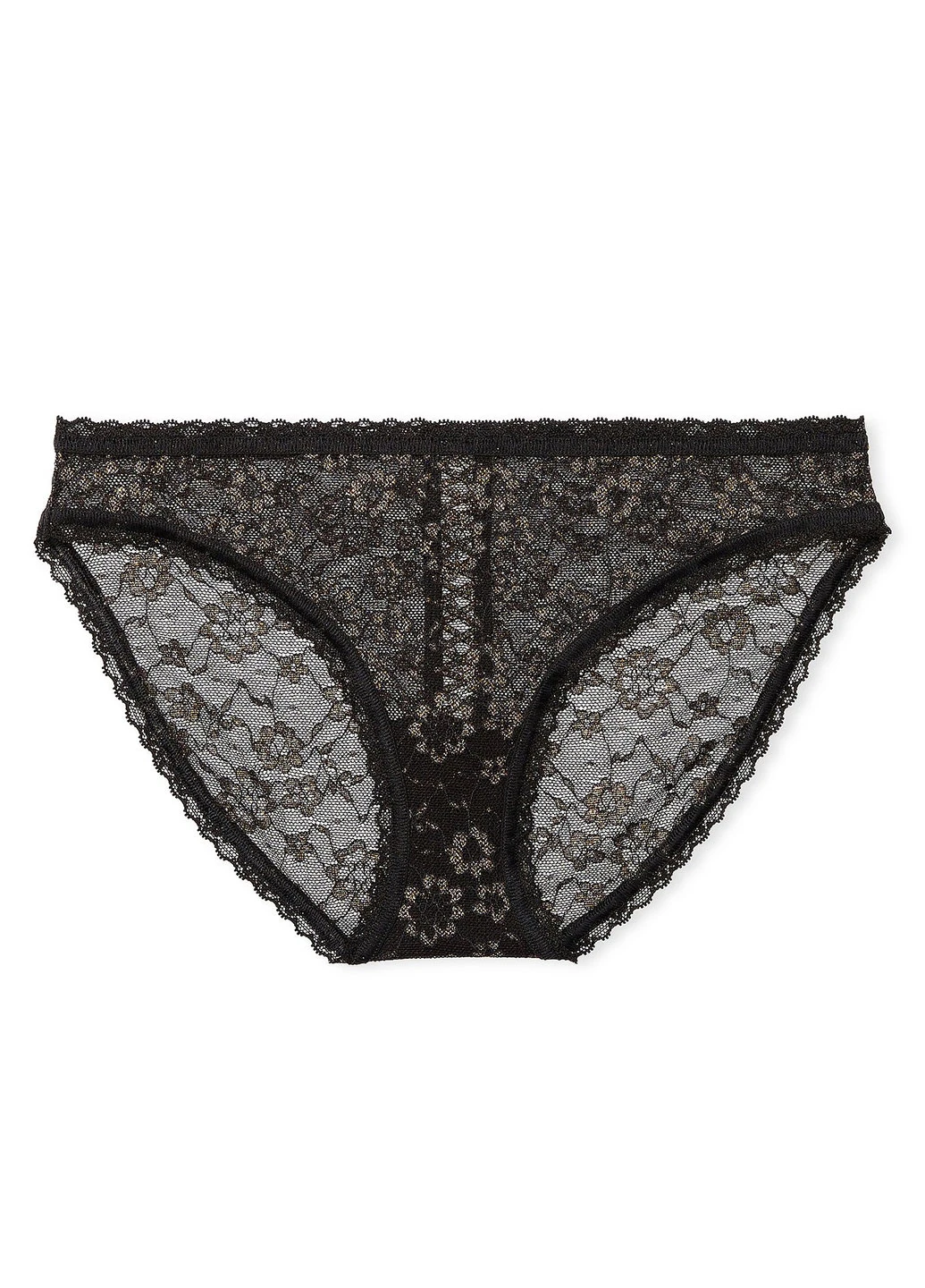 Чорний демісезонний комплект (бюстгальтер, трусики) Victoria's Secret
