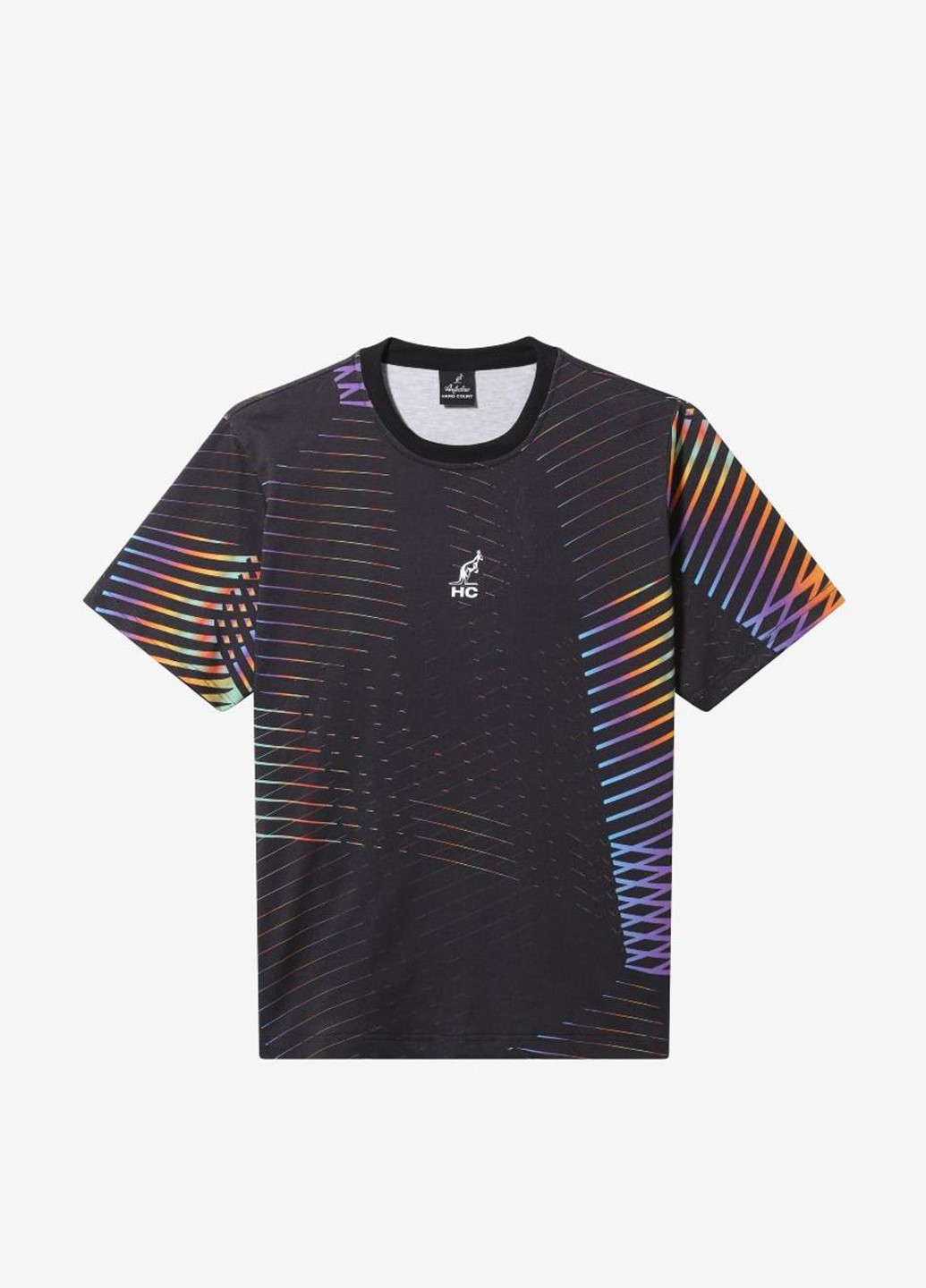 Чорна футболка hcuts0049-001 Australian Gabber Hard Court Chaos Theory