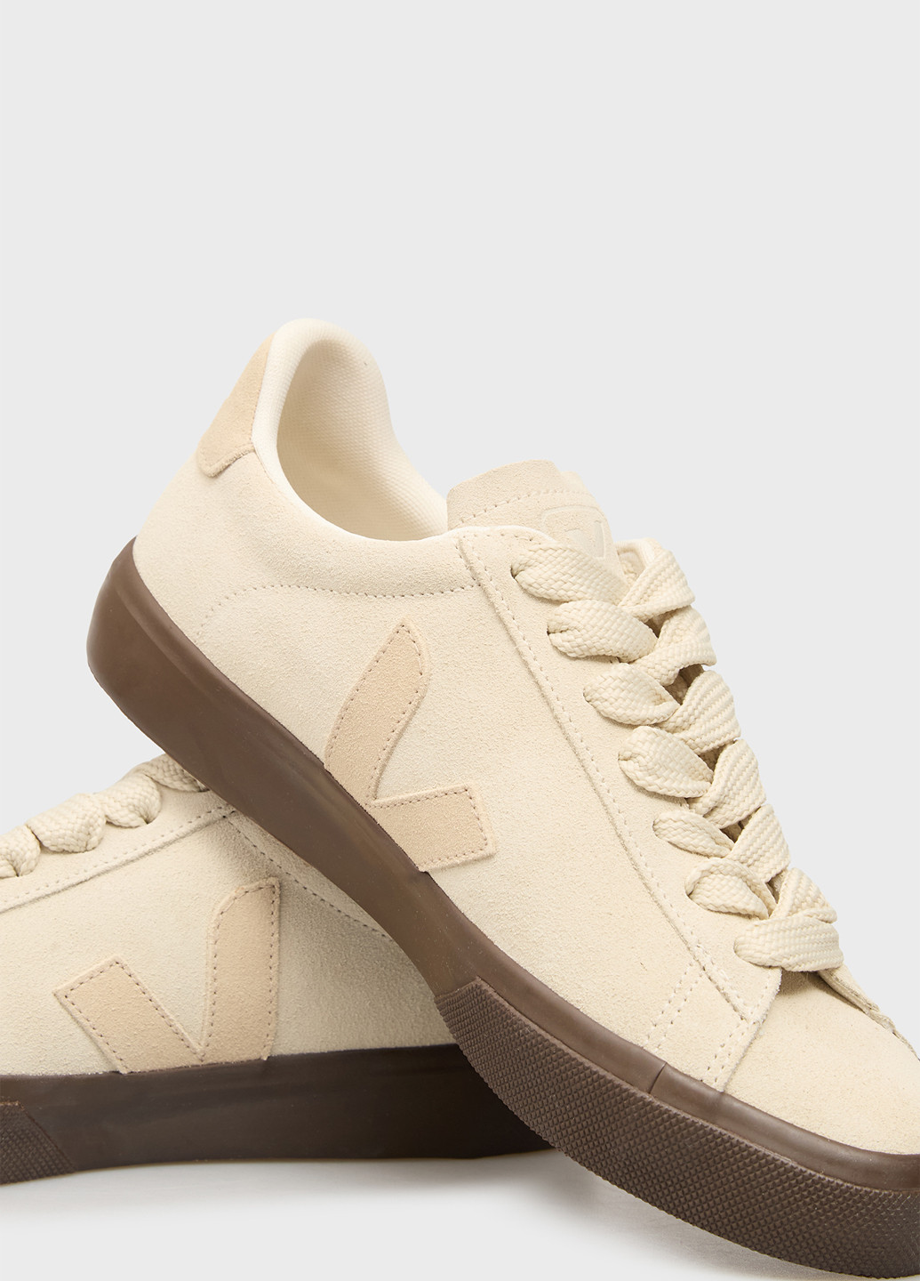 Бежевые кеды Veja